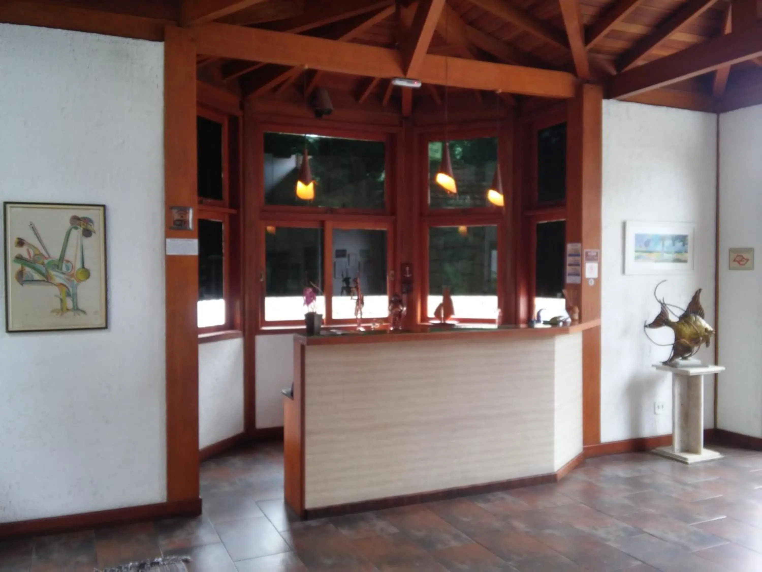 Lobby or reception in Hotel Praia do Portinho