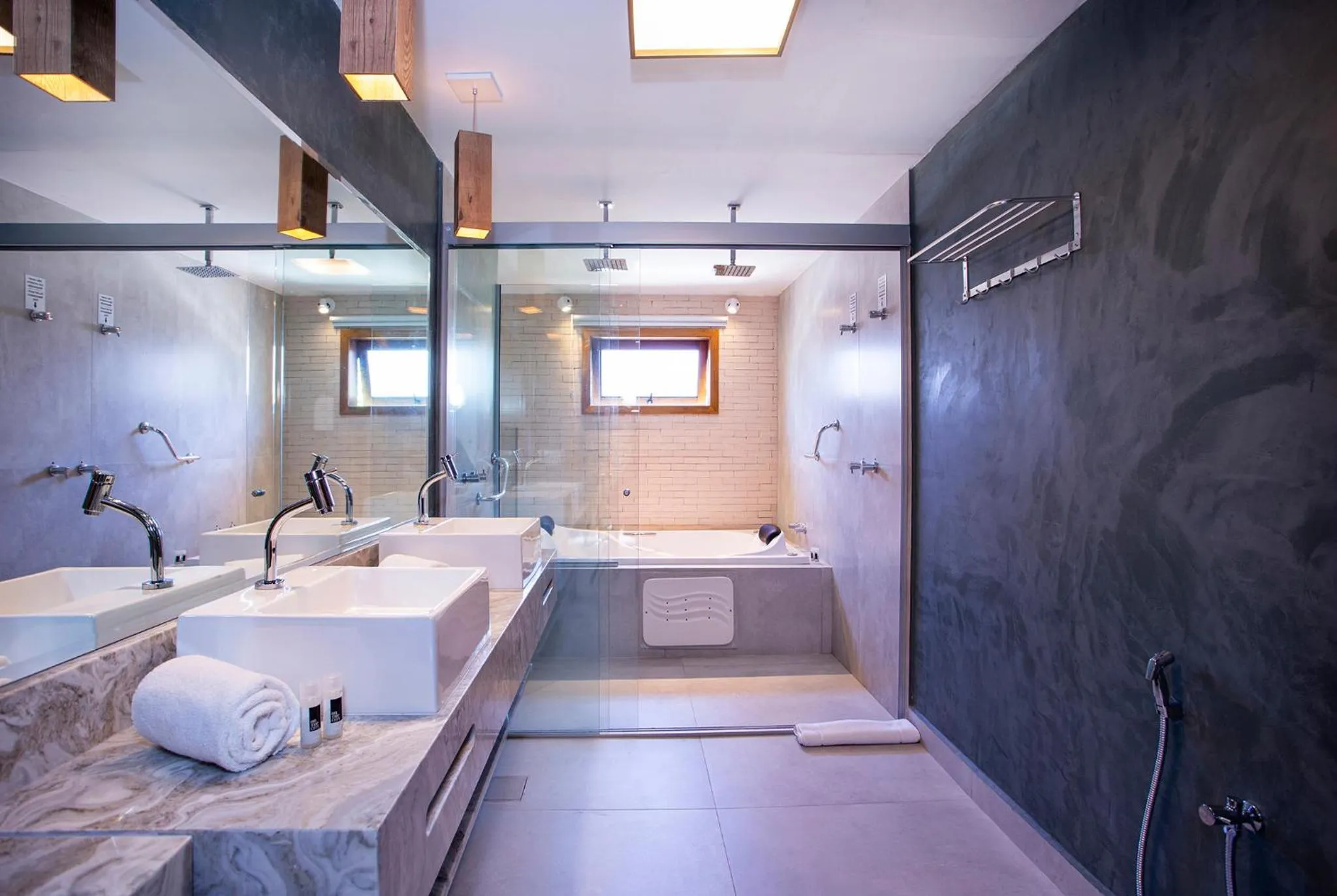 Bathroom in Hotel Praia do Portinho