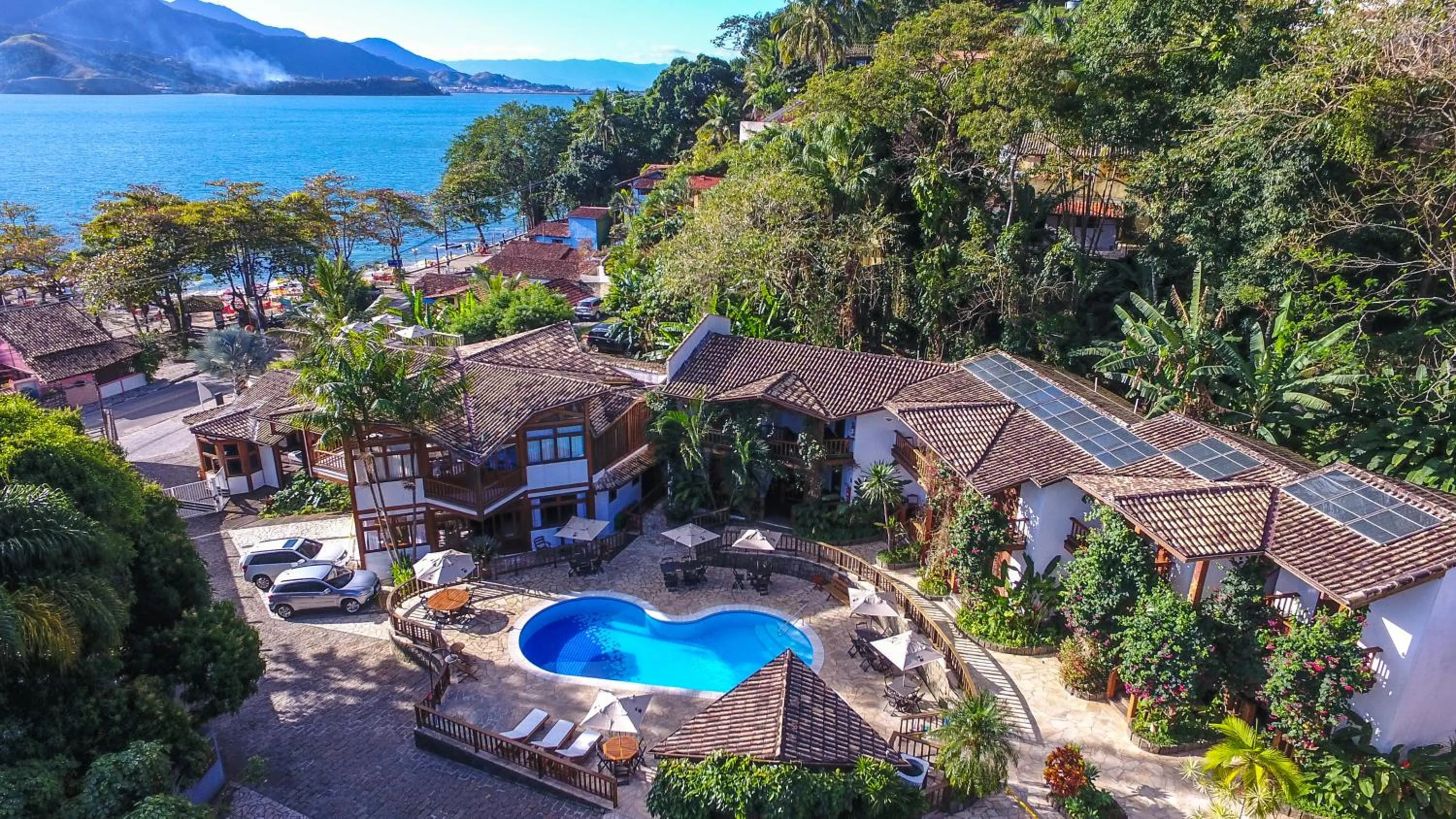 Bird's eye view in Hotel Praia do Portinho