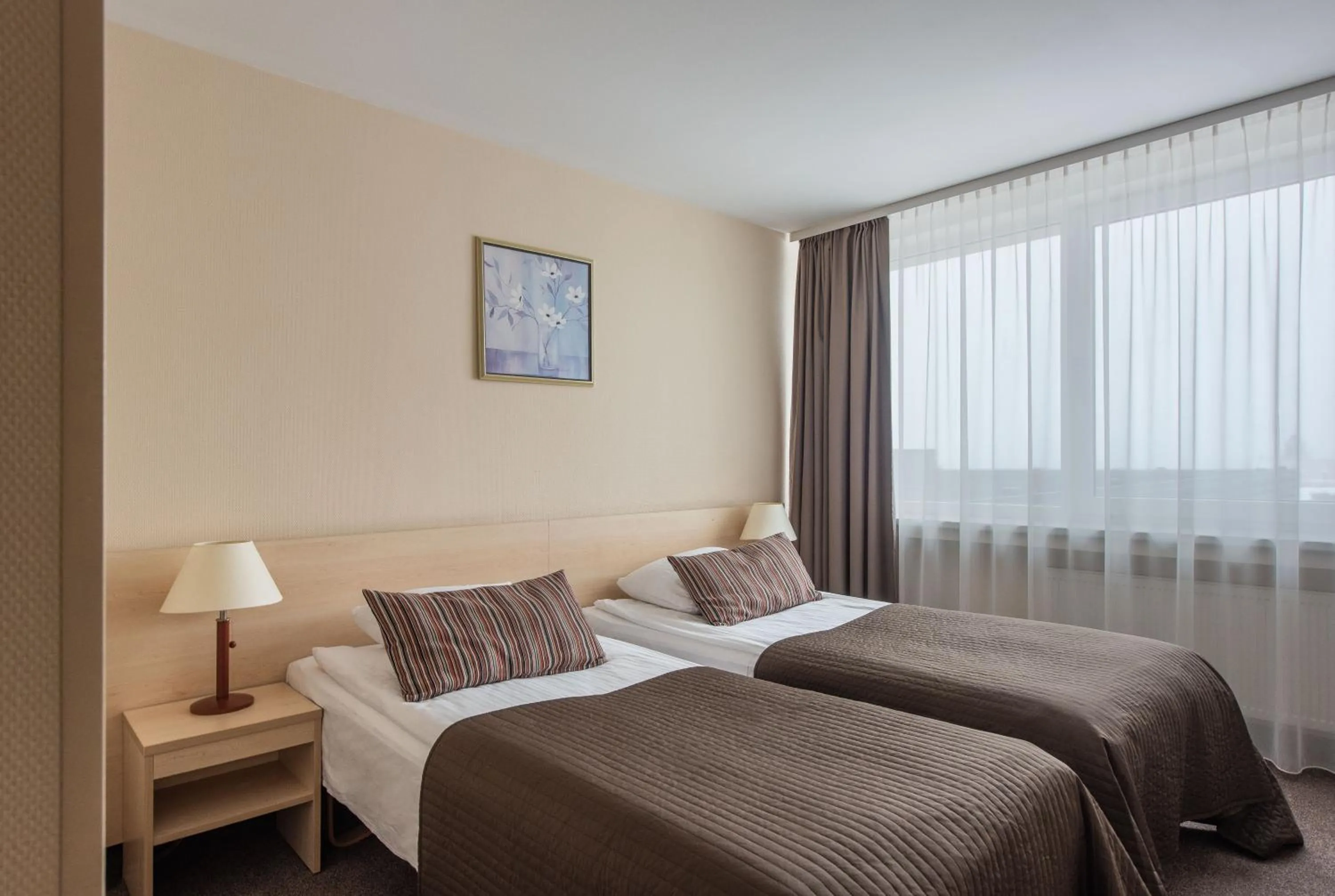 Bed in Hotel Panorama