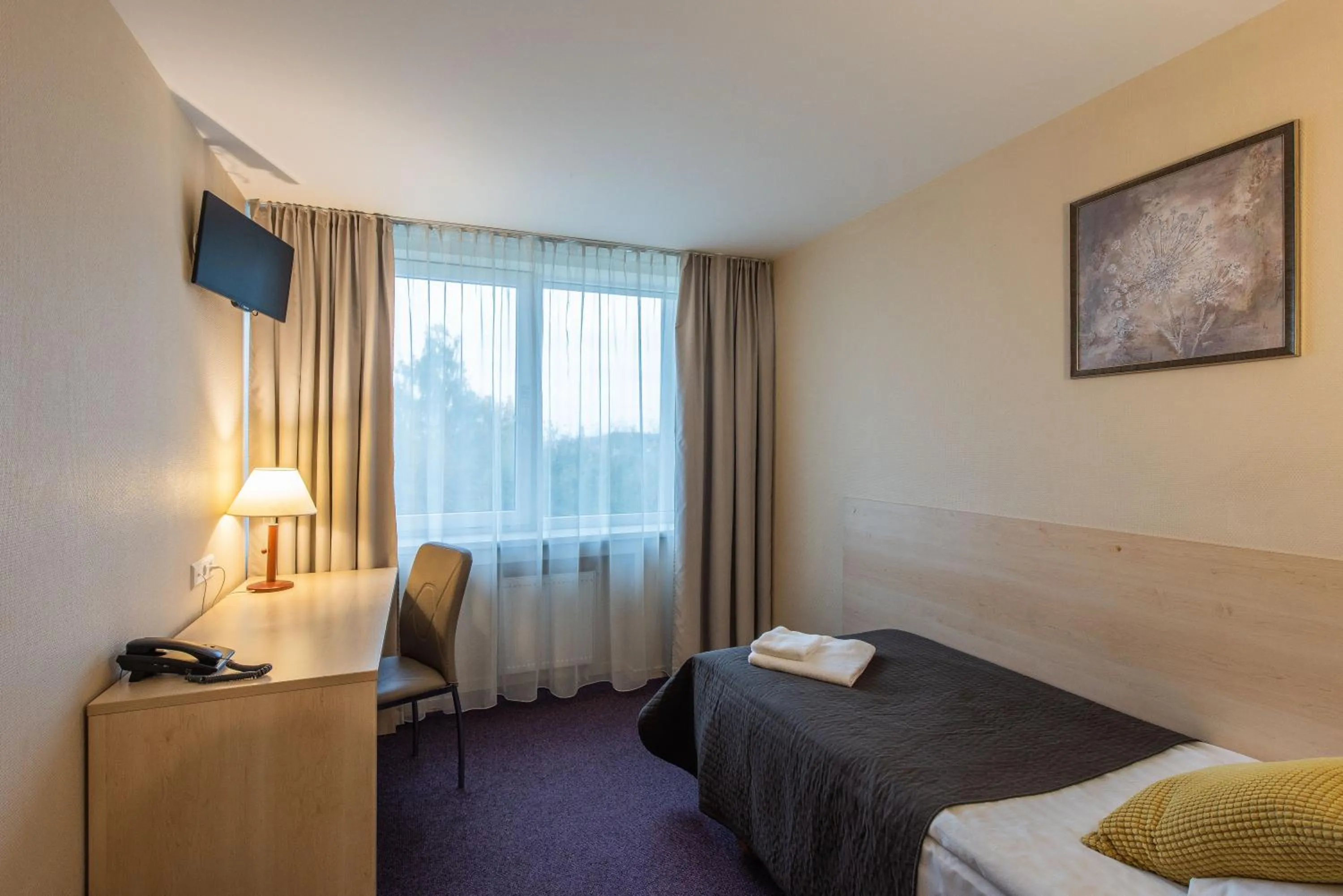 Bed in Hotel Panorama