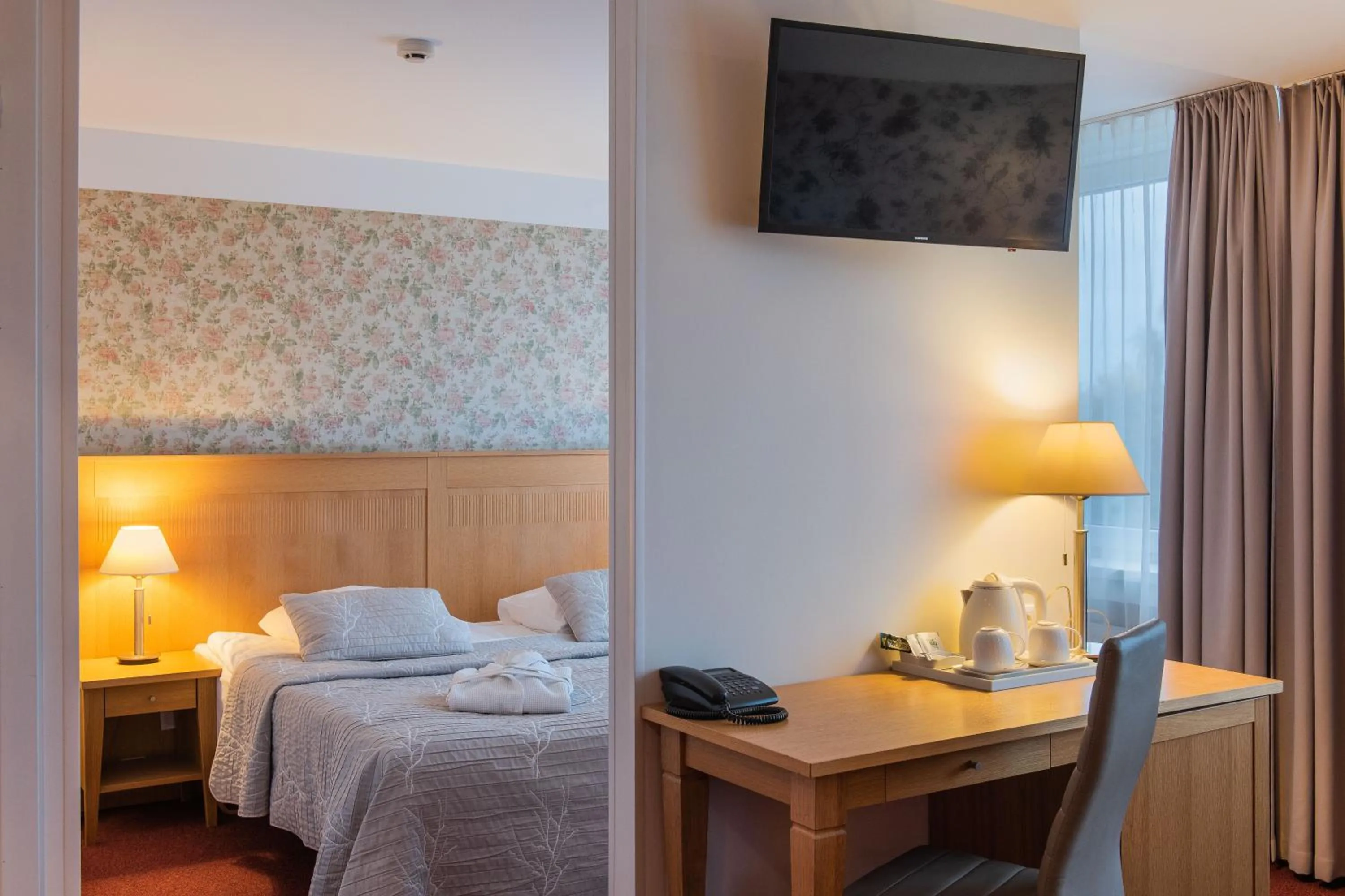 Bed in Hotel Panorama