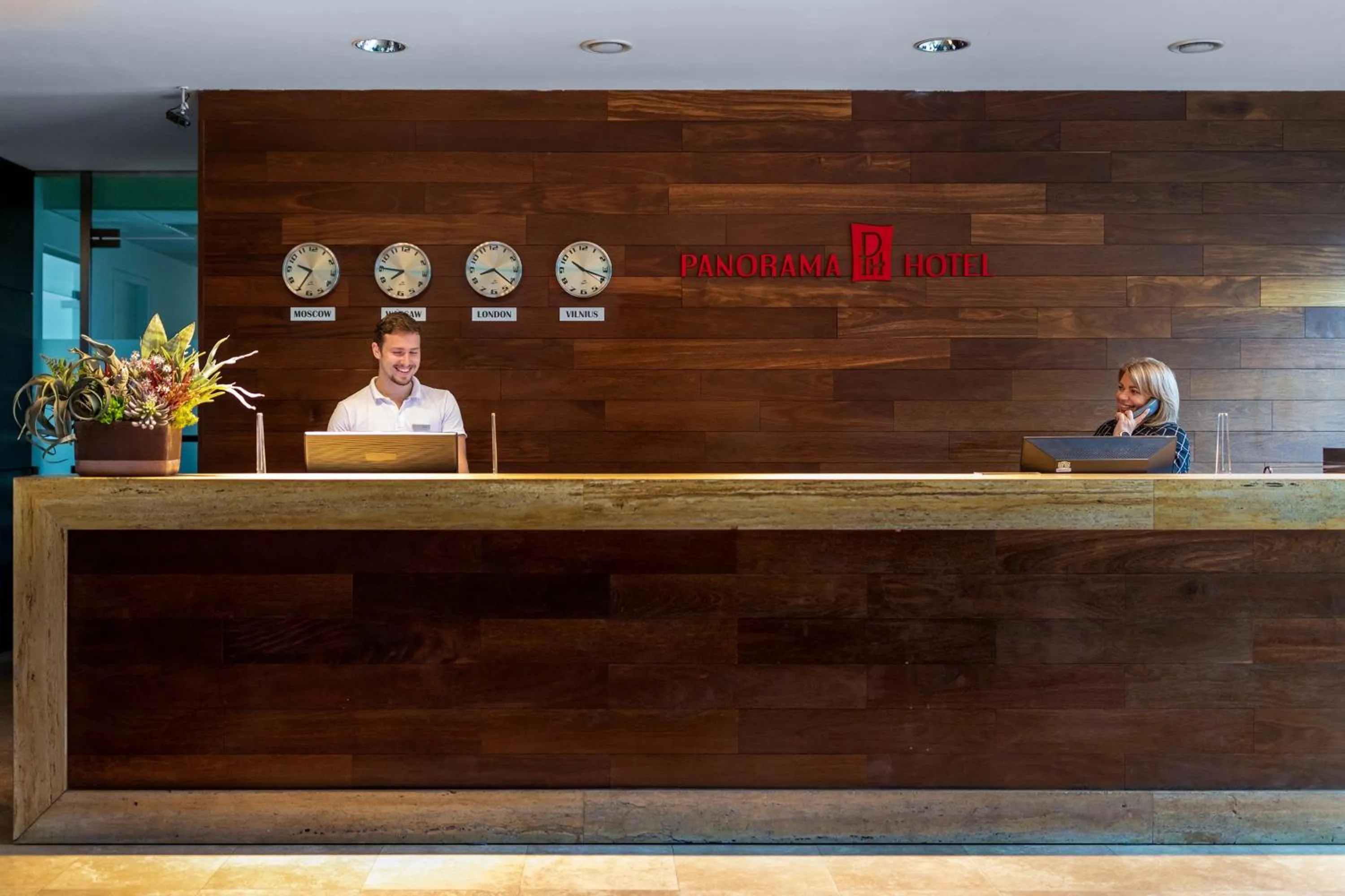 Lobby or reception in Hotel Panorama