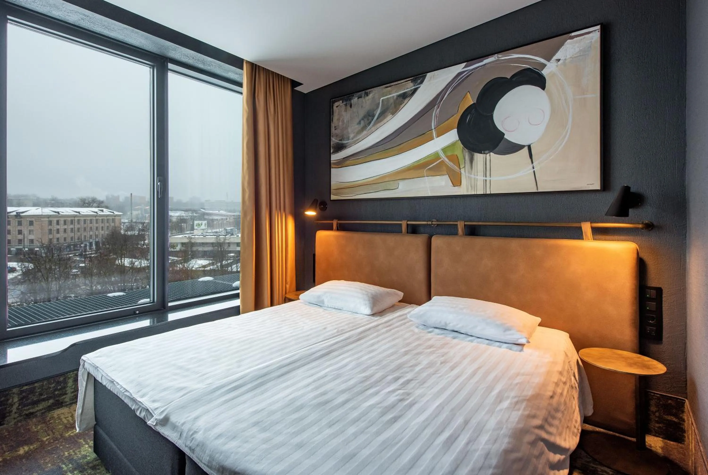 Bed in Hotel Panorama