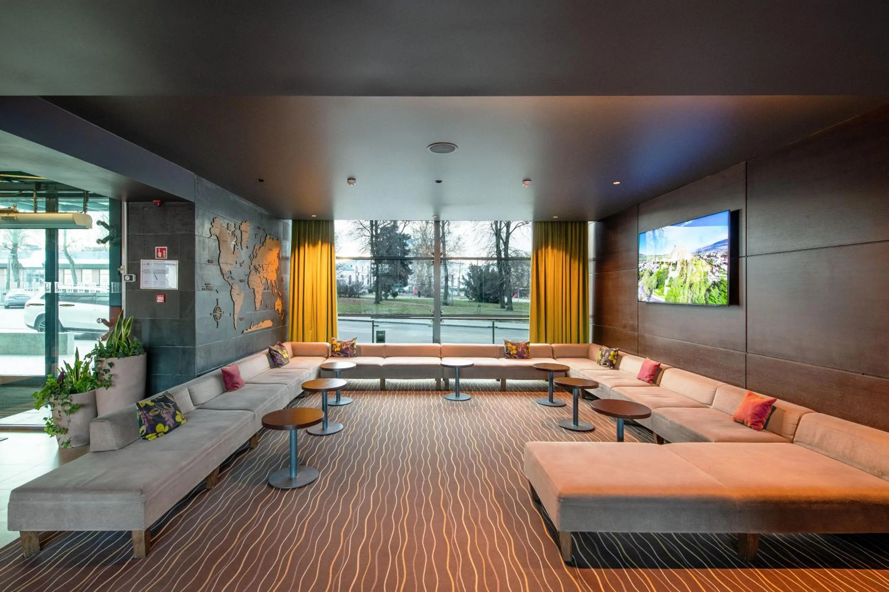 Lobby or reception in Hotel Panorama