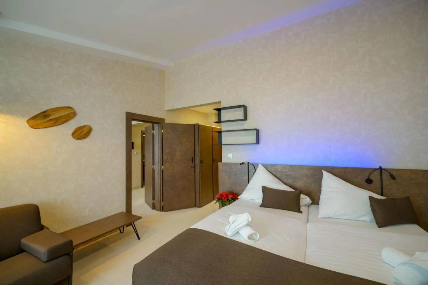 Bed in Grand Hotel BELLEVUE