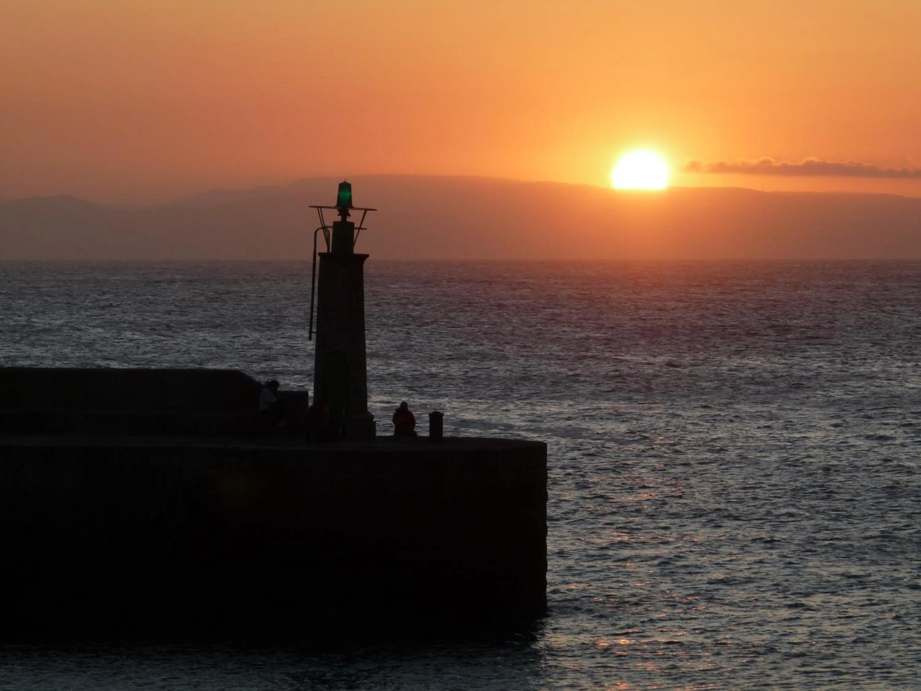 Sunset in Hotel Restaurante San Anton