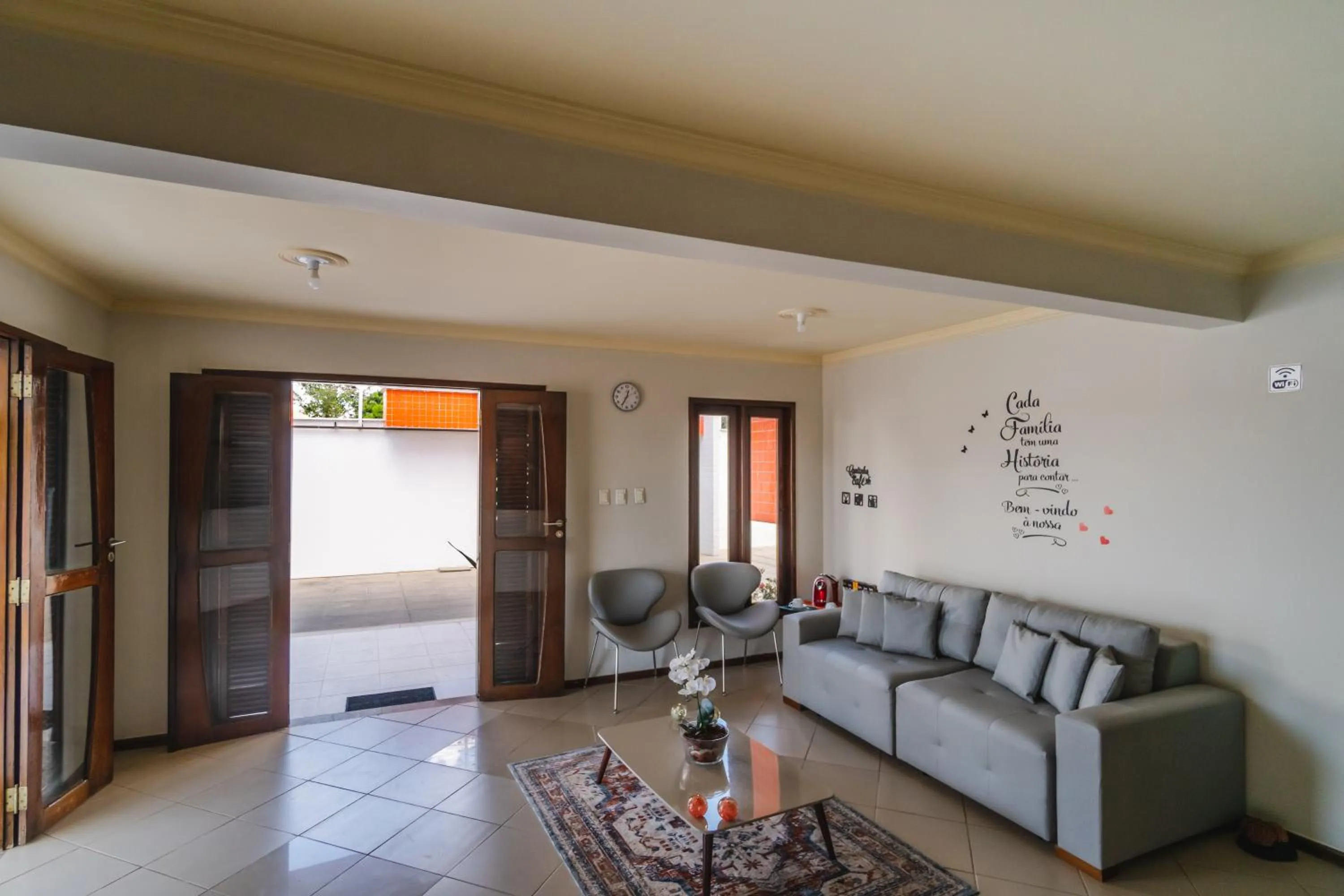 Lobby or reception in Pousada Clube Vista do Rio