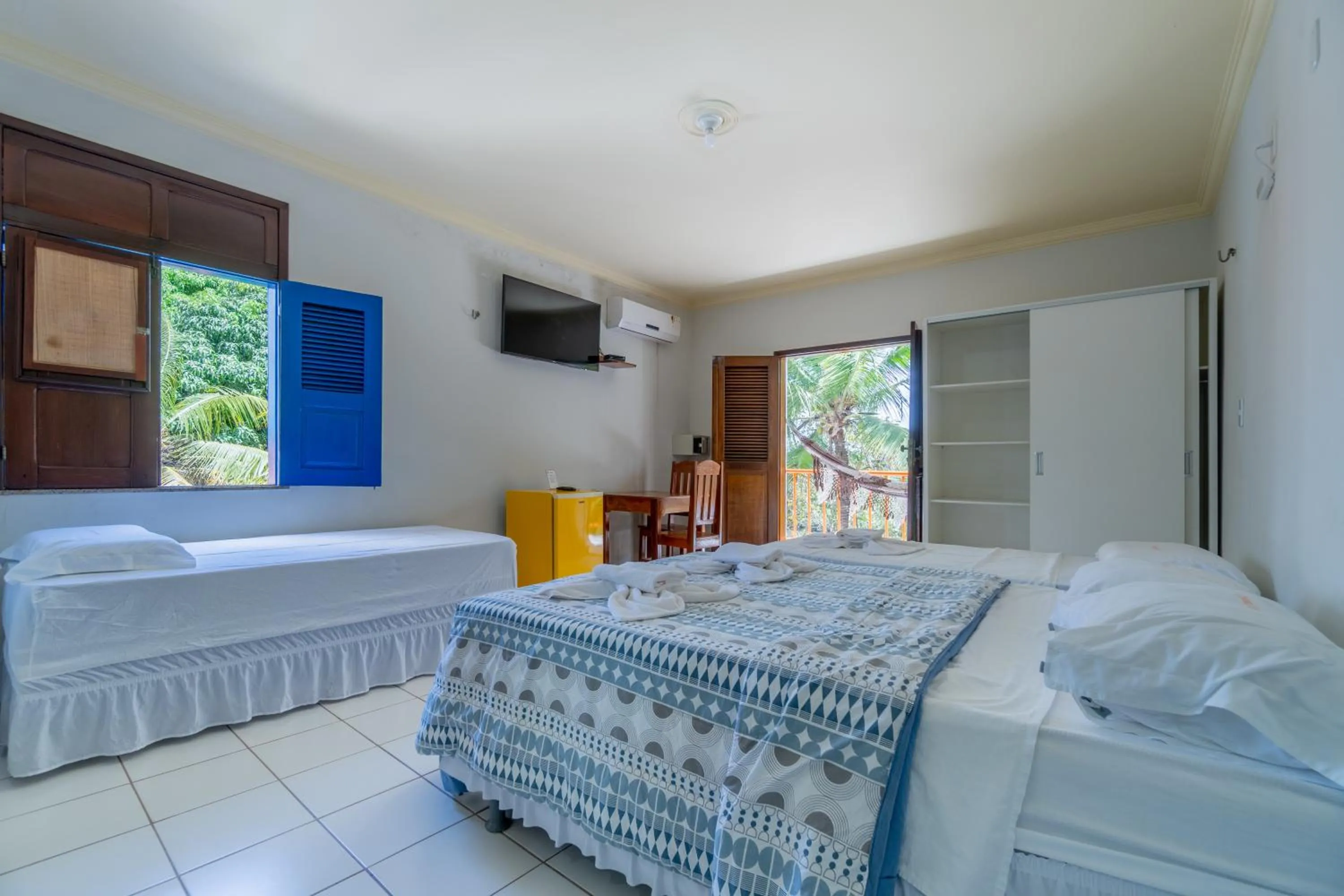 Bedroom, Bed in Pousada Clube Vista do Rio