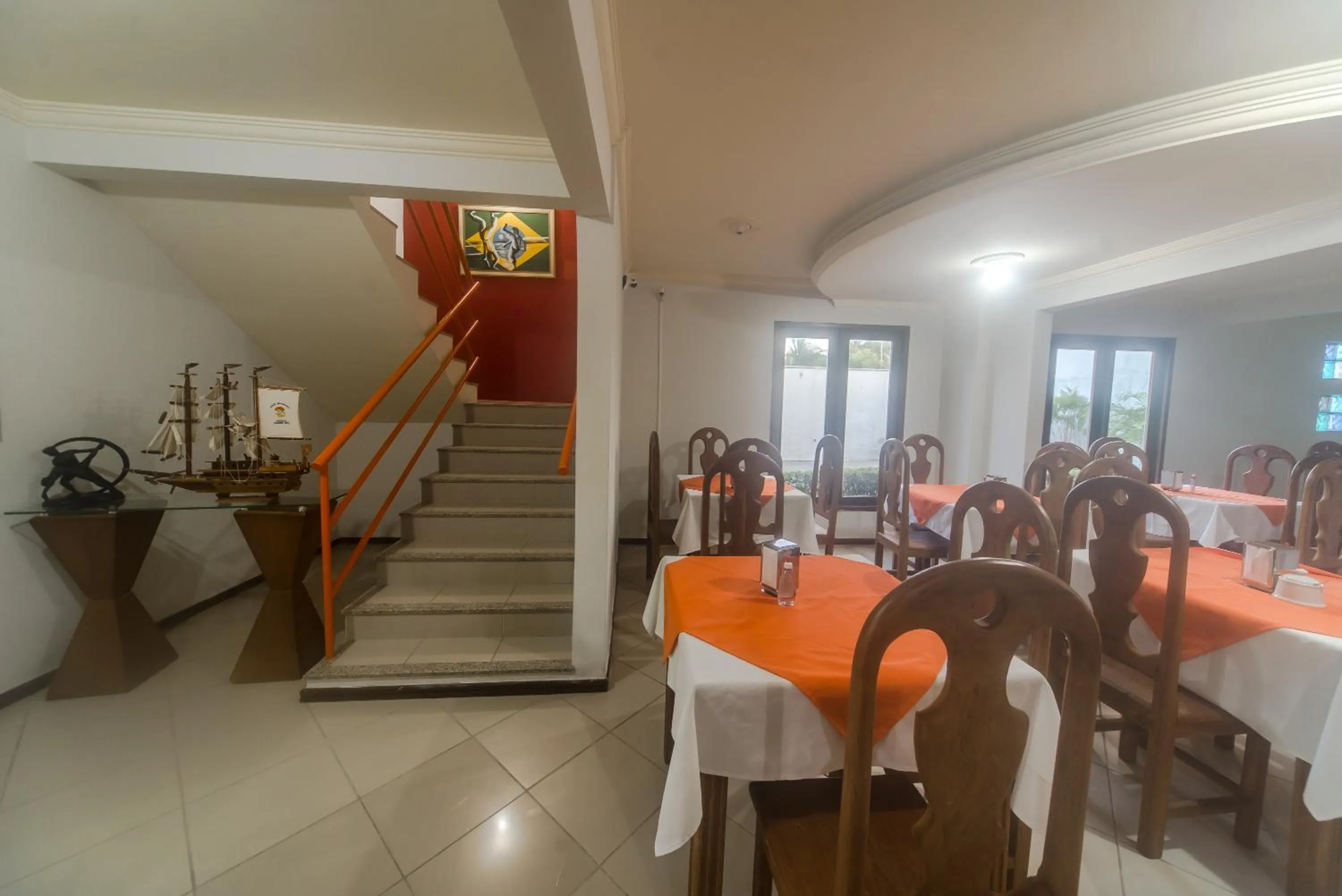 Seating area in Pousada Clube Vista do Rio