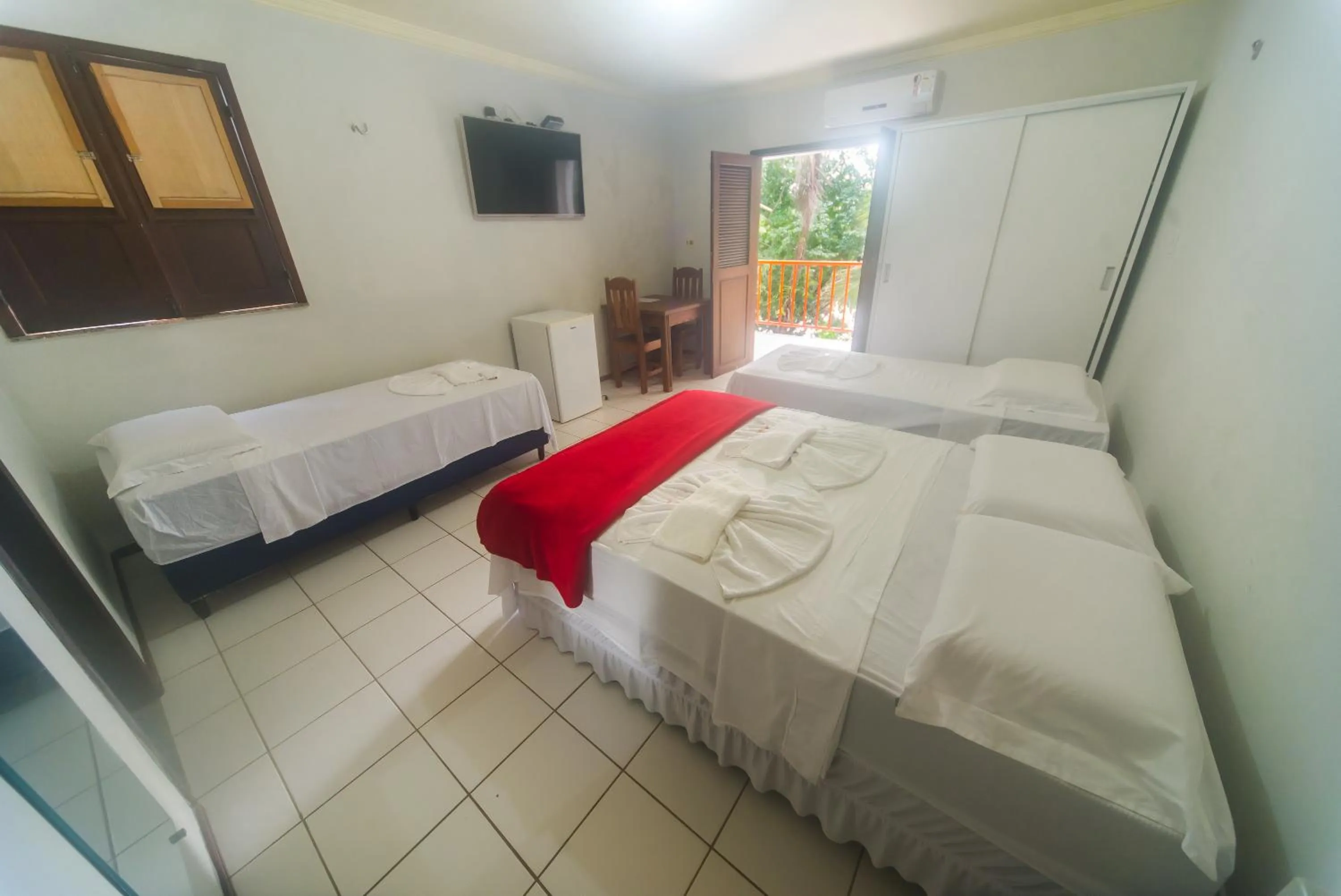 Bedroom, Bed in Pousada Clube Vista do Rio