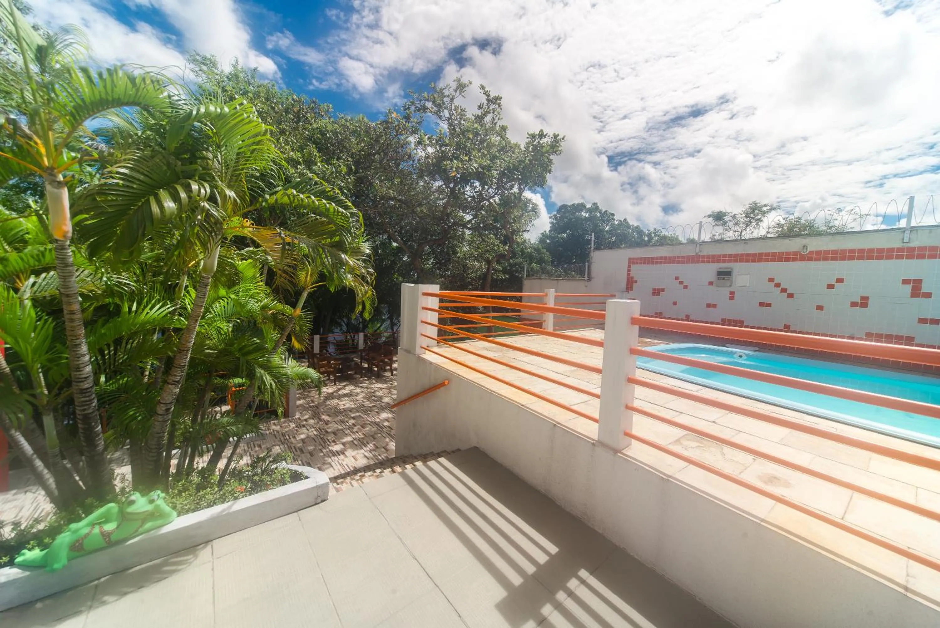 Garden in Pousada Clube Vista do Rio