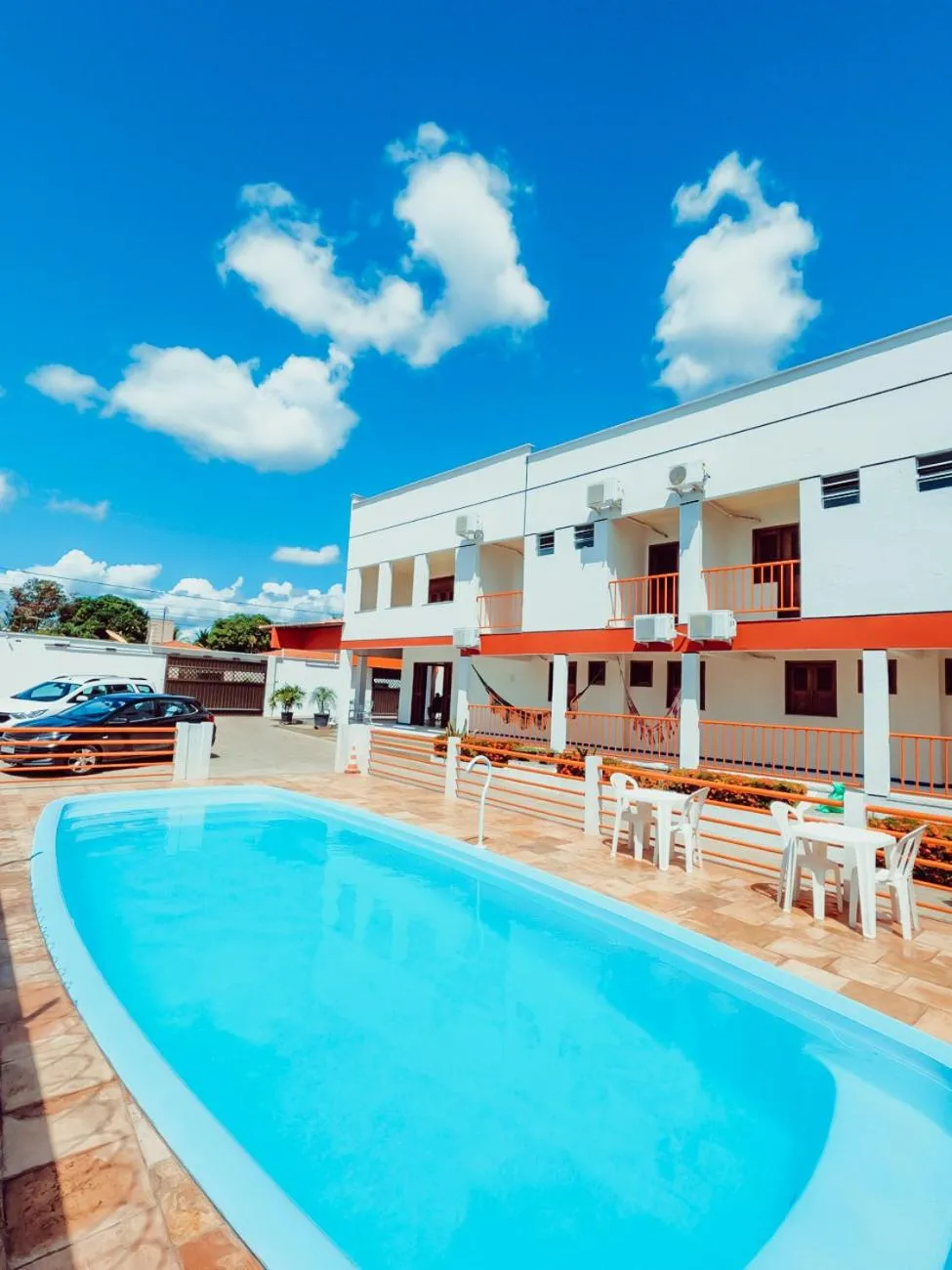 Swimming pool in Pousada Clube Vista do Rio