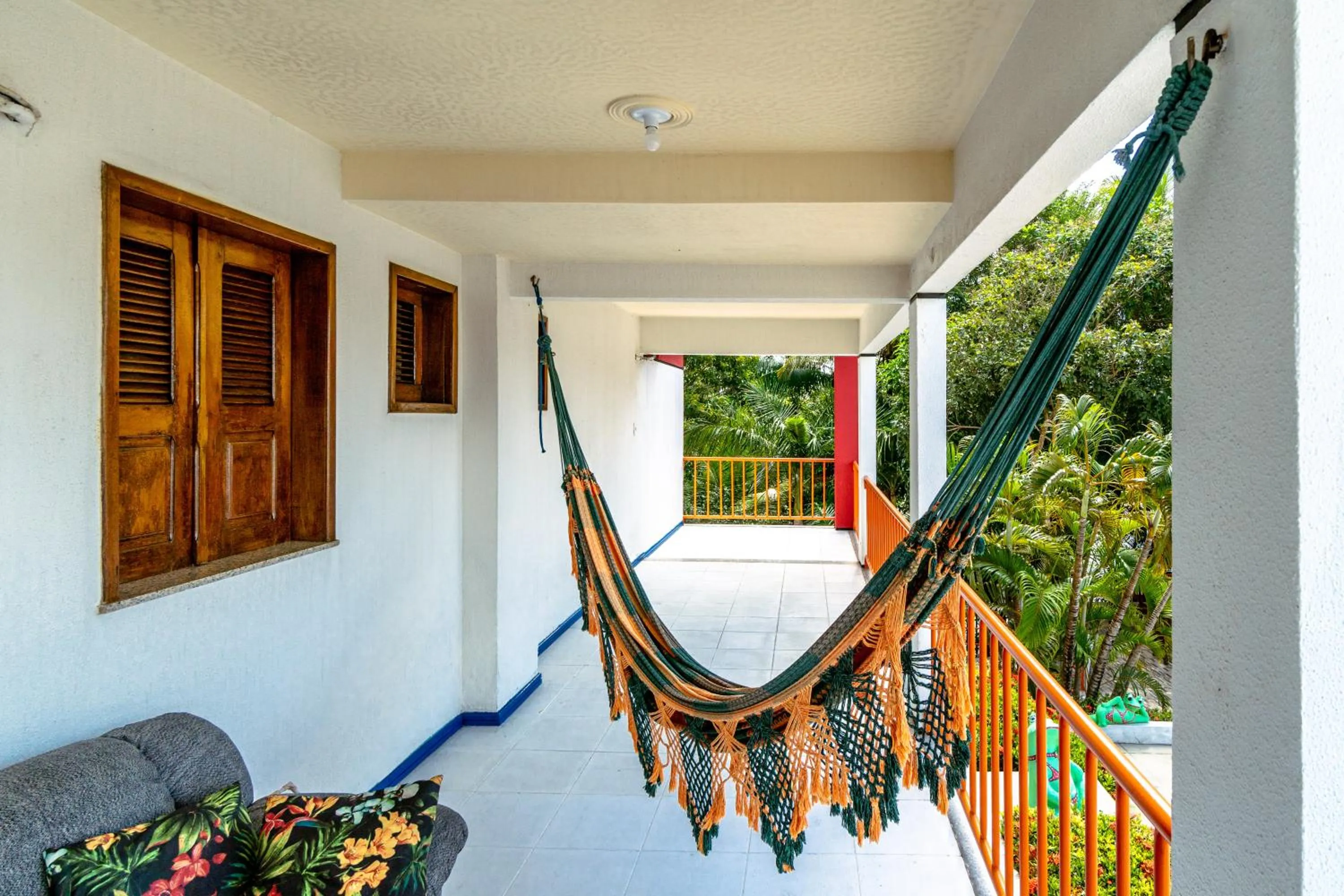 Balcony/Terrace in Pousada Clube Vista do Rio