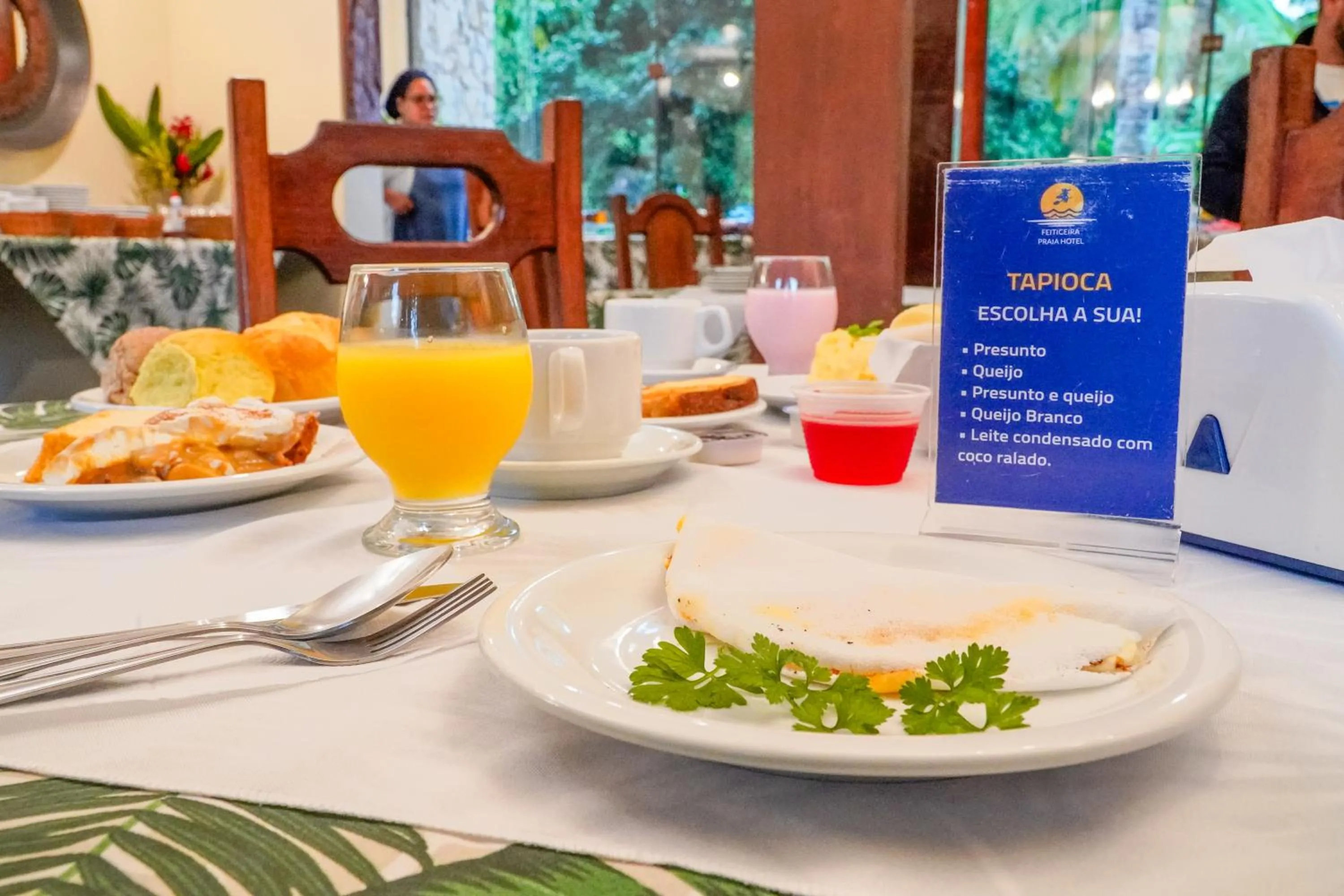 Food and drinks in VELINN Feiticeira Praia Hotel