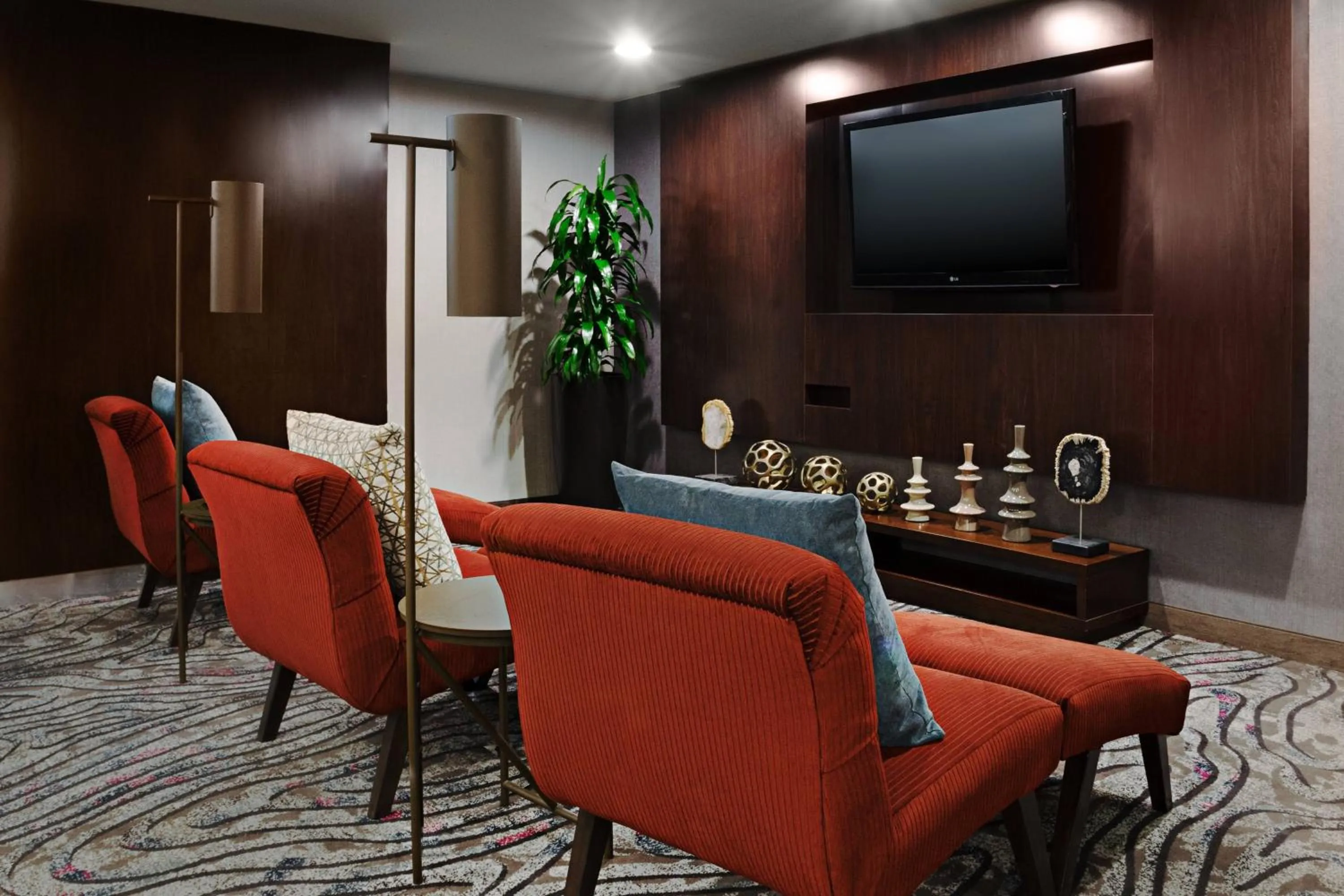 Lobby or reception in Courtyard Miami Downtown Brickell Area