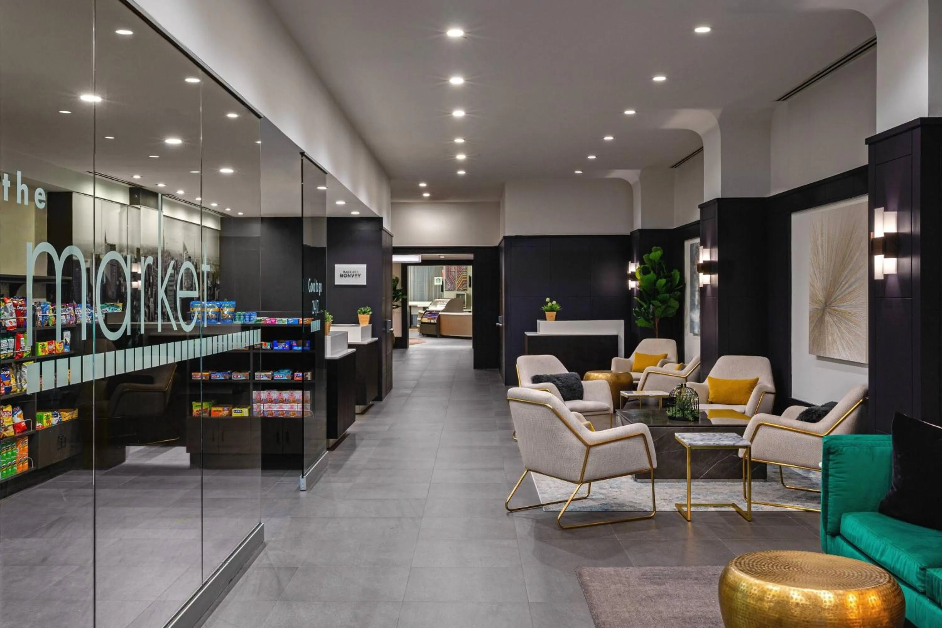 Lobby or reception in Courtyard New York Manhattan/Times Square