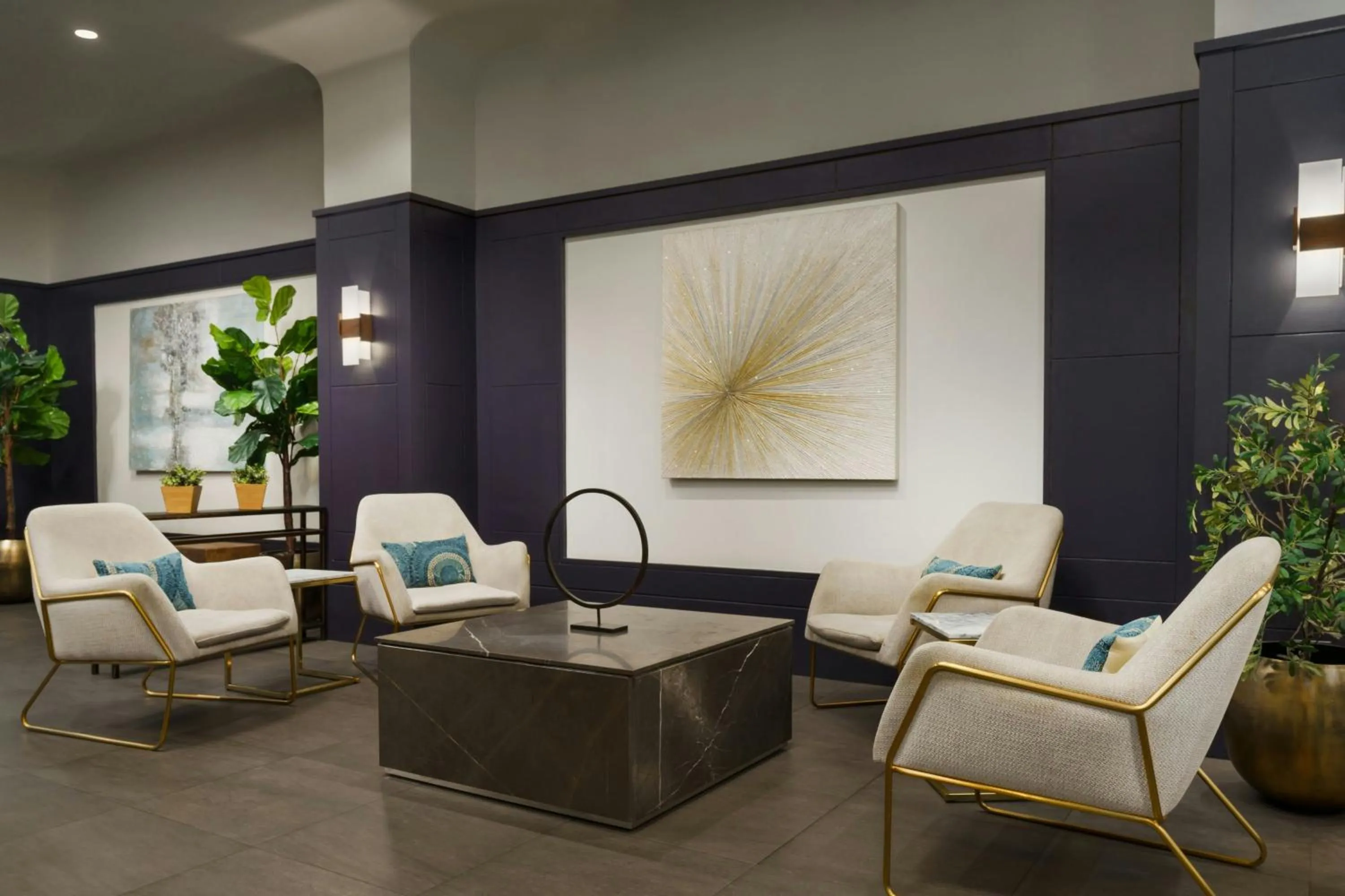 Lobby or reception in Courtyard New York Manhattan/Times Square