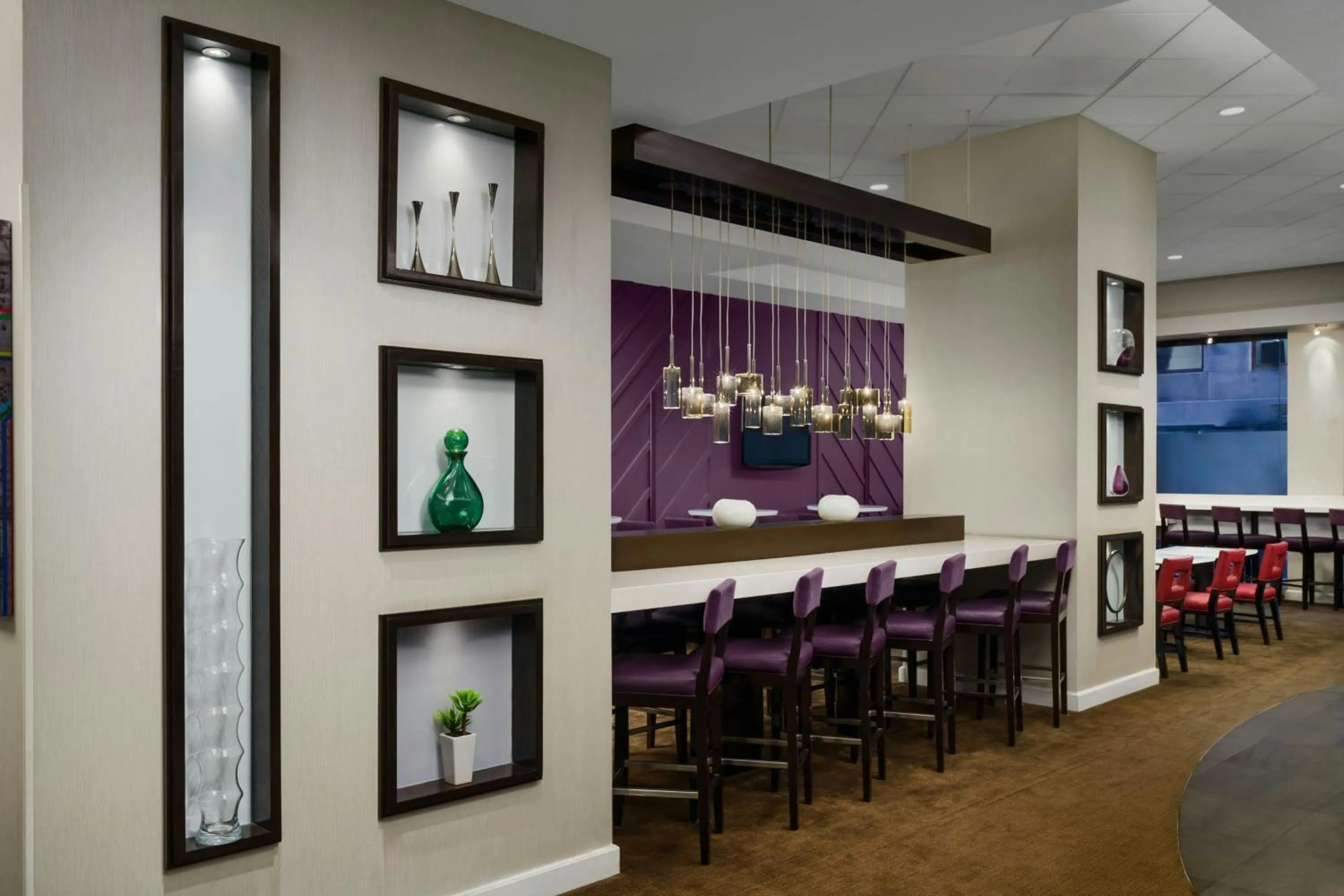 Restaurant/places to eat in Courtyard New York Manhattan/Times Square