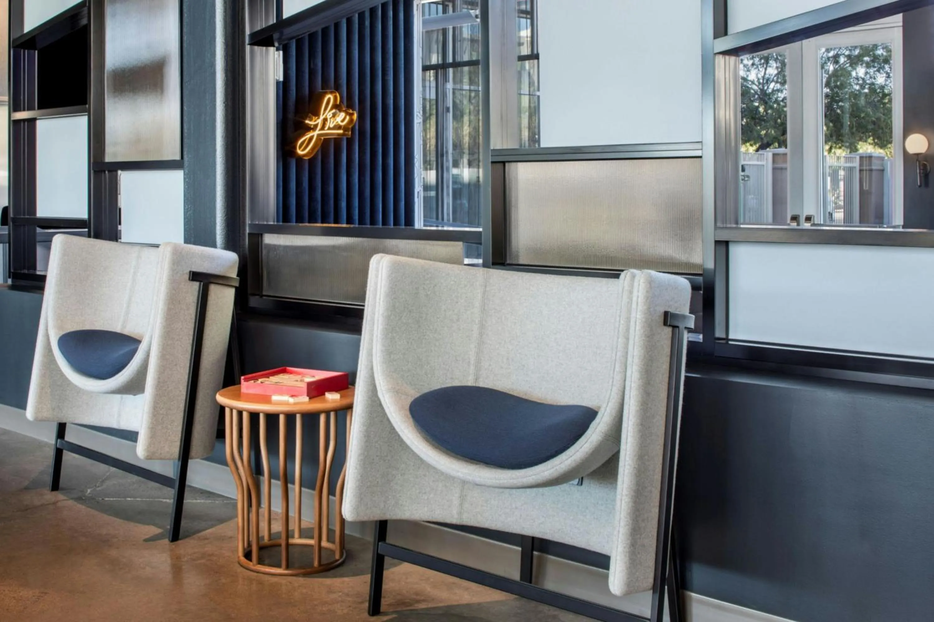 Lobby or reception in Aloft Phoenix Airport