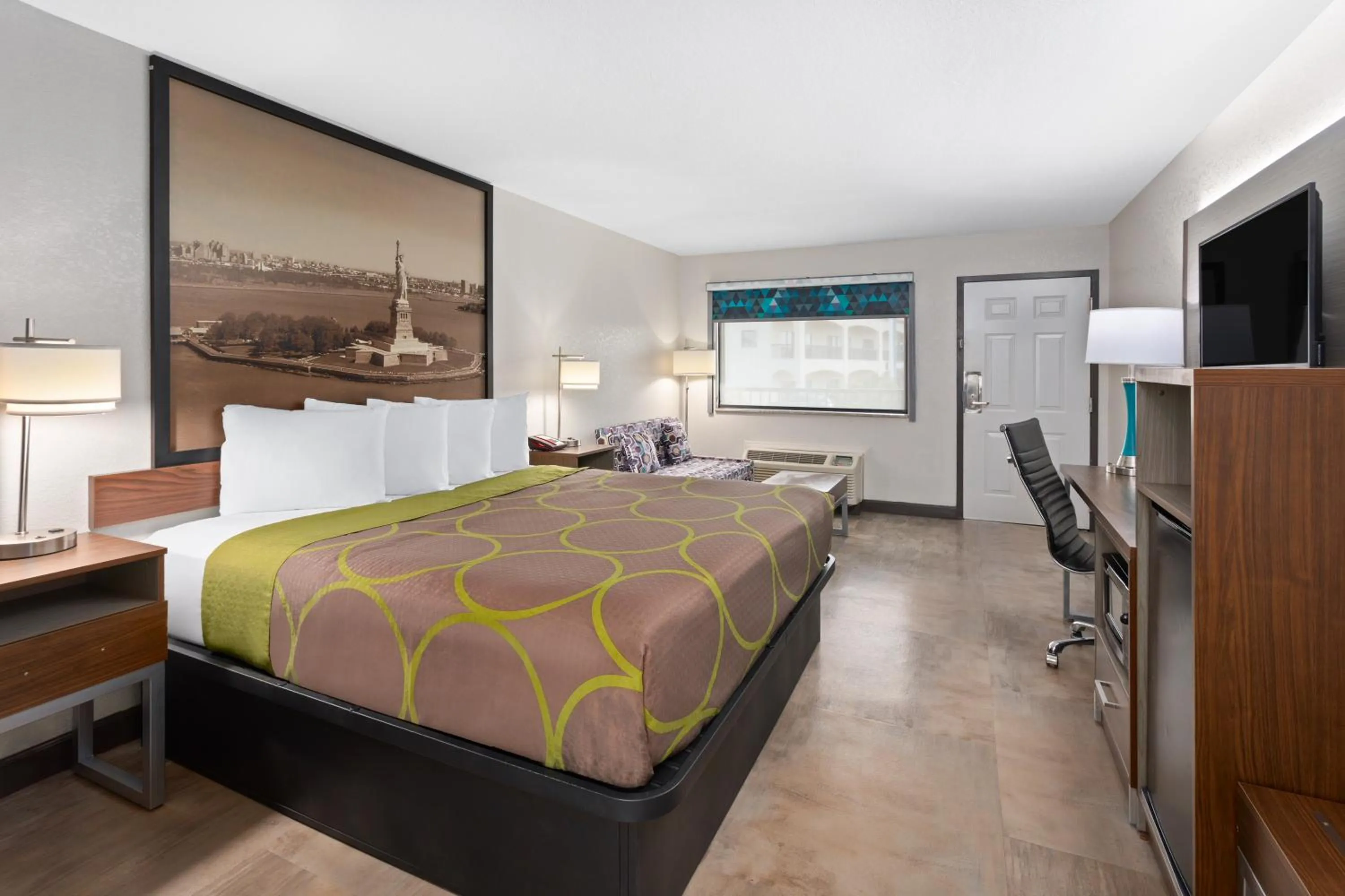 Bed in Super 8 by Wyndham Prattville Montgomery