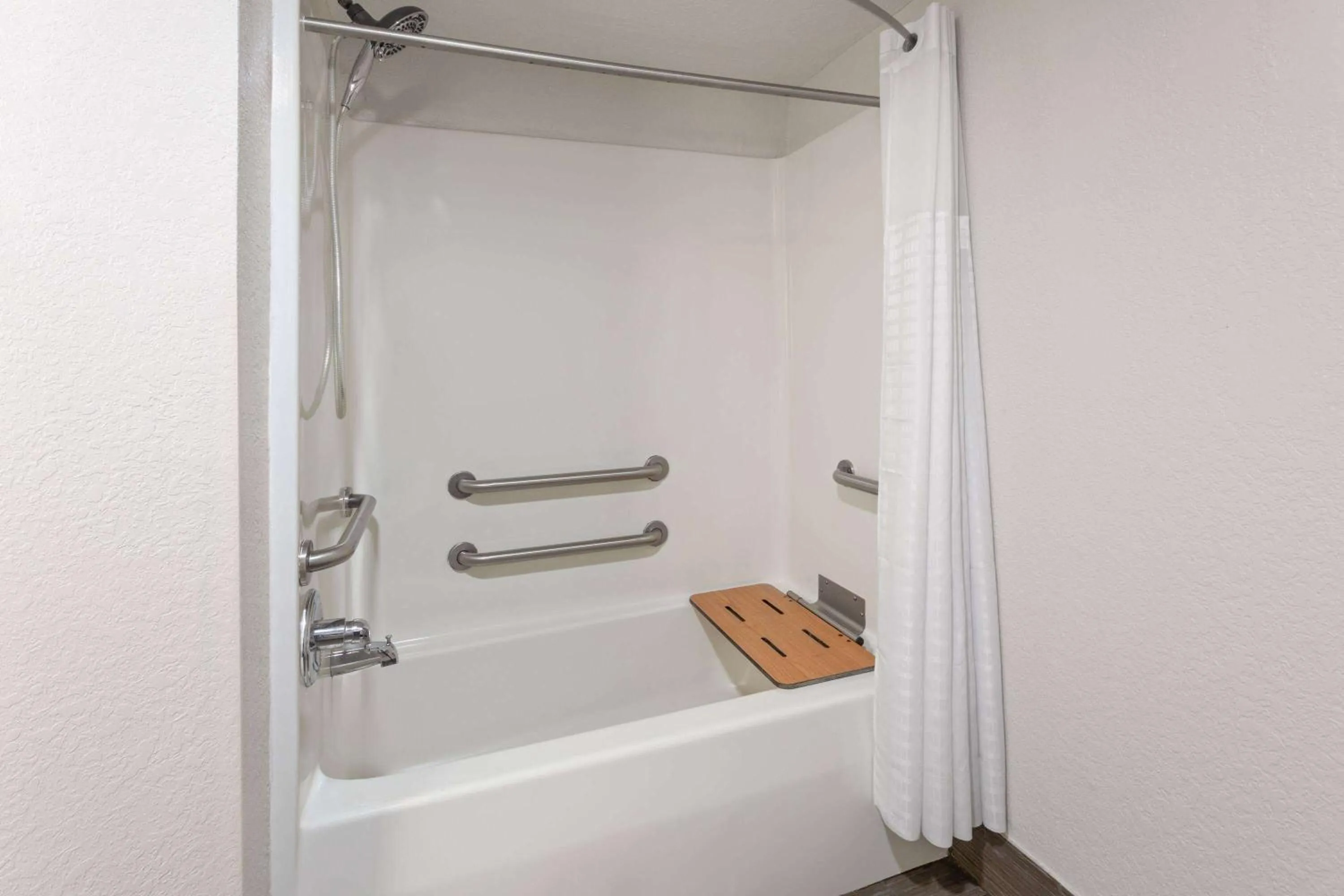 Shower in Super 8 by Wyndham Prattville Montgomery