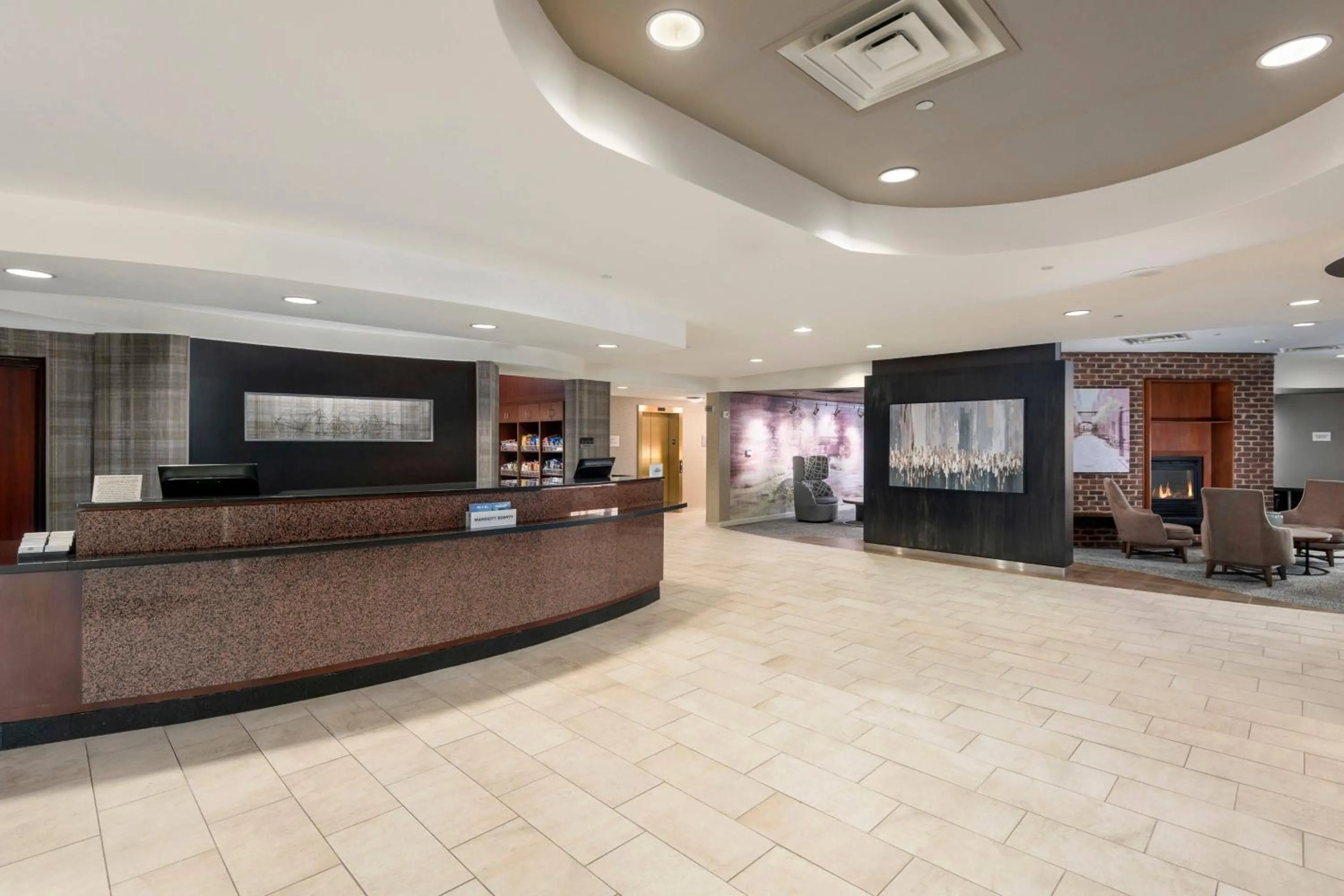 Lobby or reception in Courtyard Philadelphia Valley Forge Collegeville