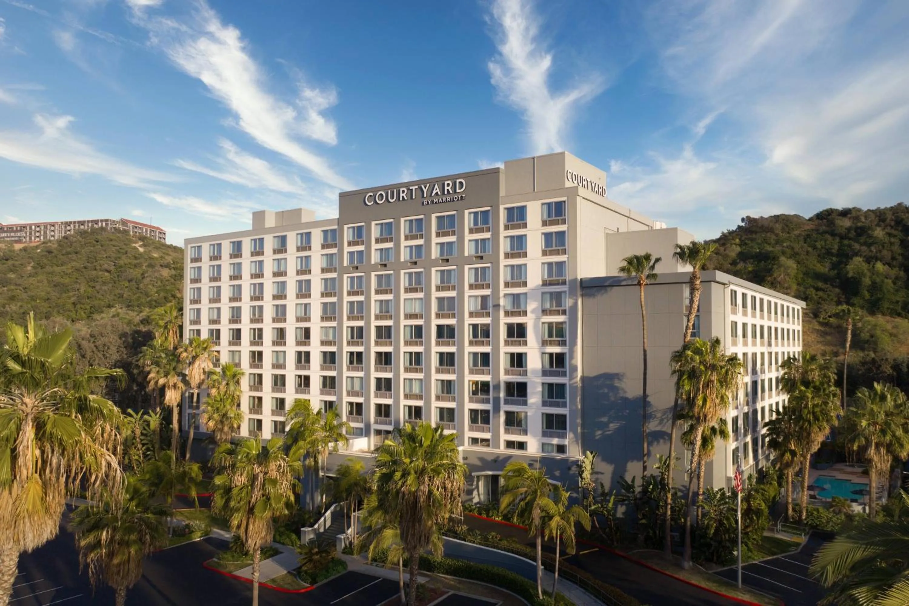 Property building in Courtyard by Marriott San Diego Mission Valley/Hotel Circle