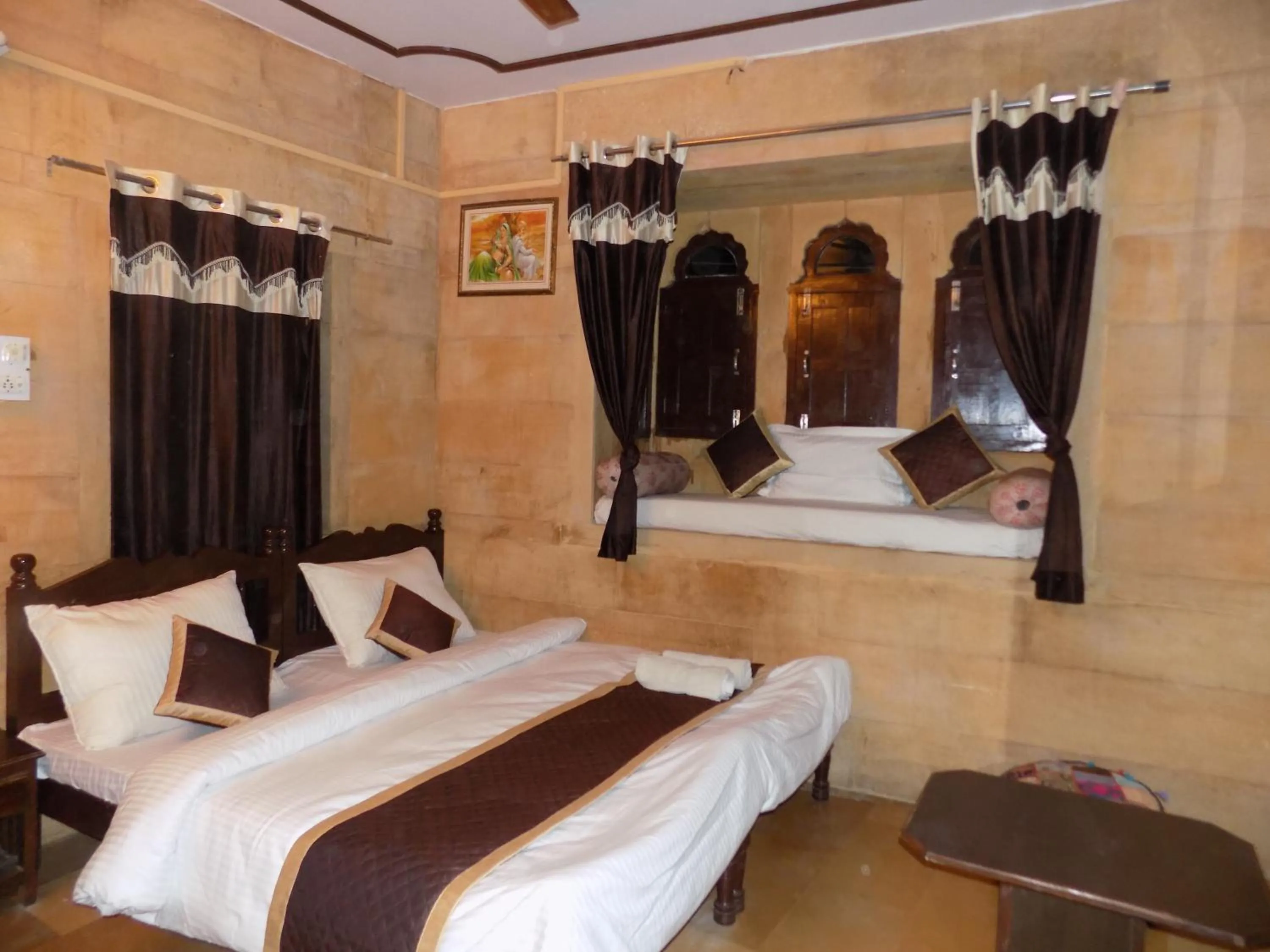Photo of the whole room, Bed in Hotel Fotiya jaisalmer