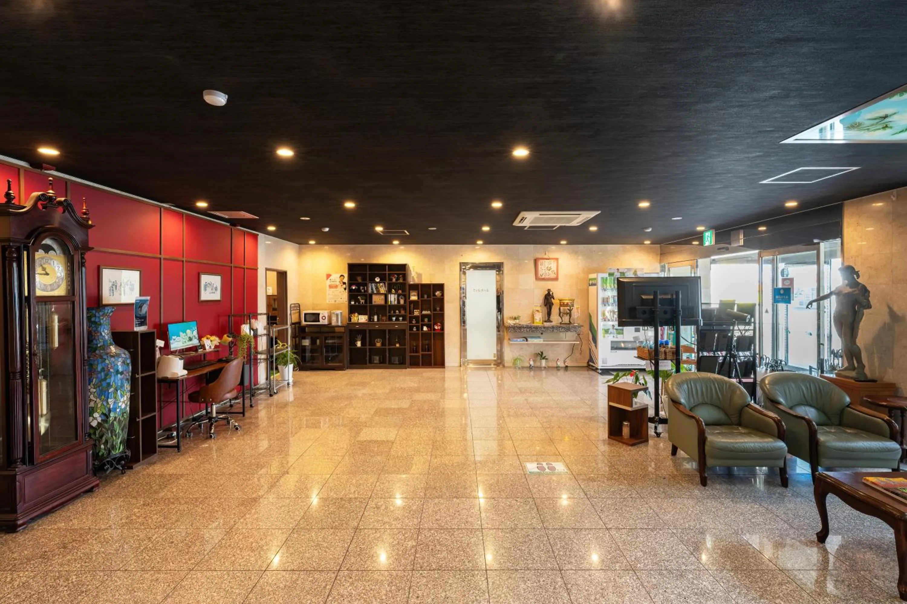 Lobby or reception in Omura Central Hotel