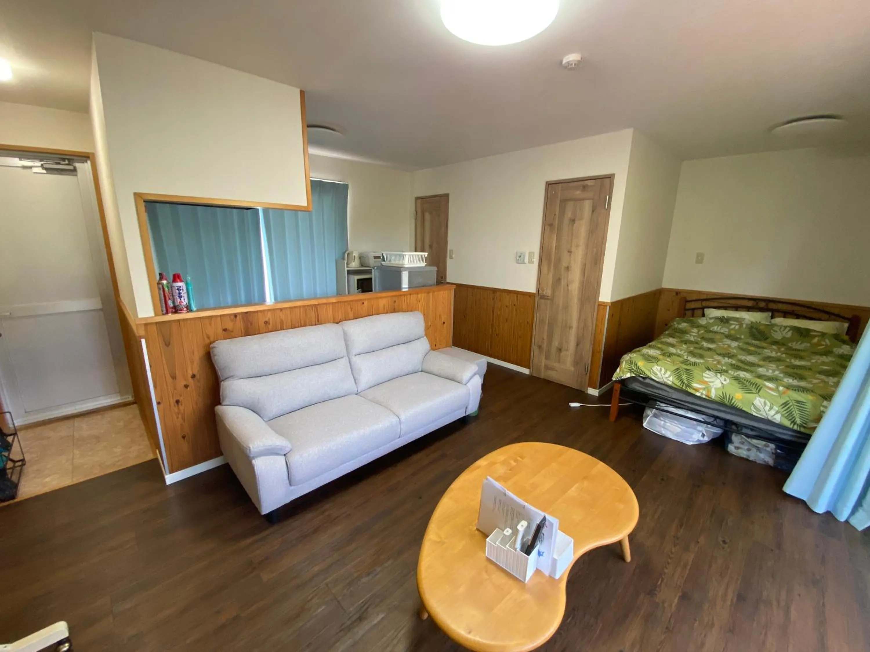 Living room, Bed in Bise House