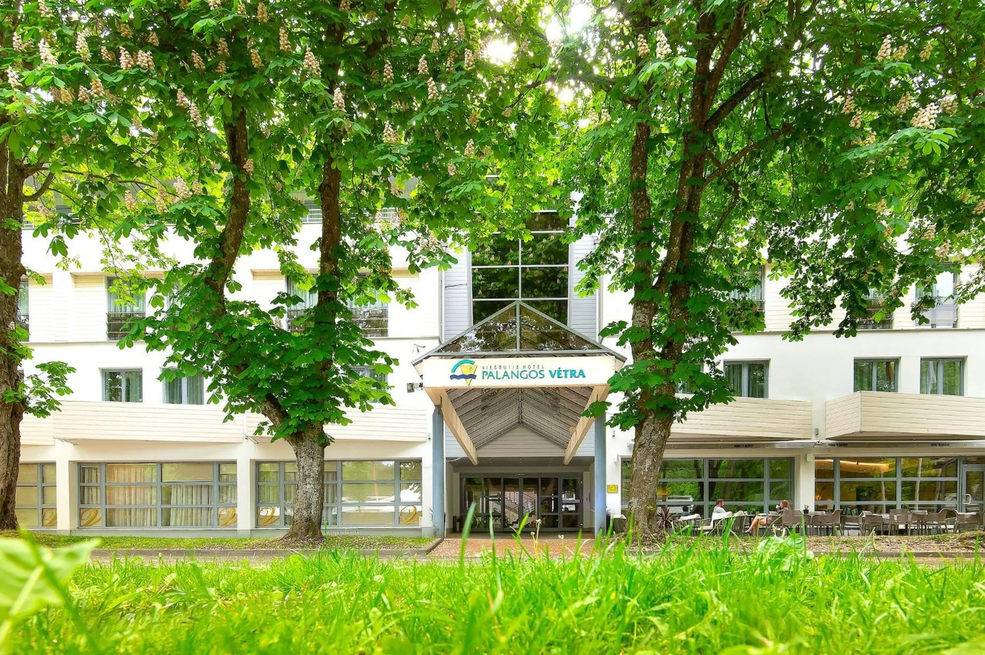 Facade/entrance in Palangos Vetra