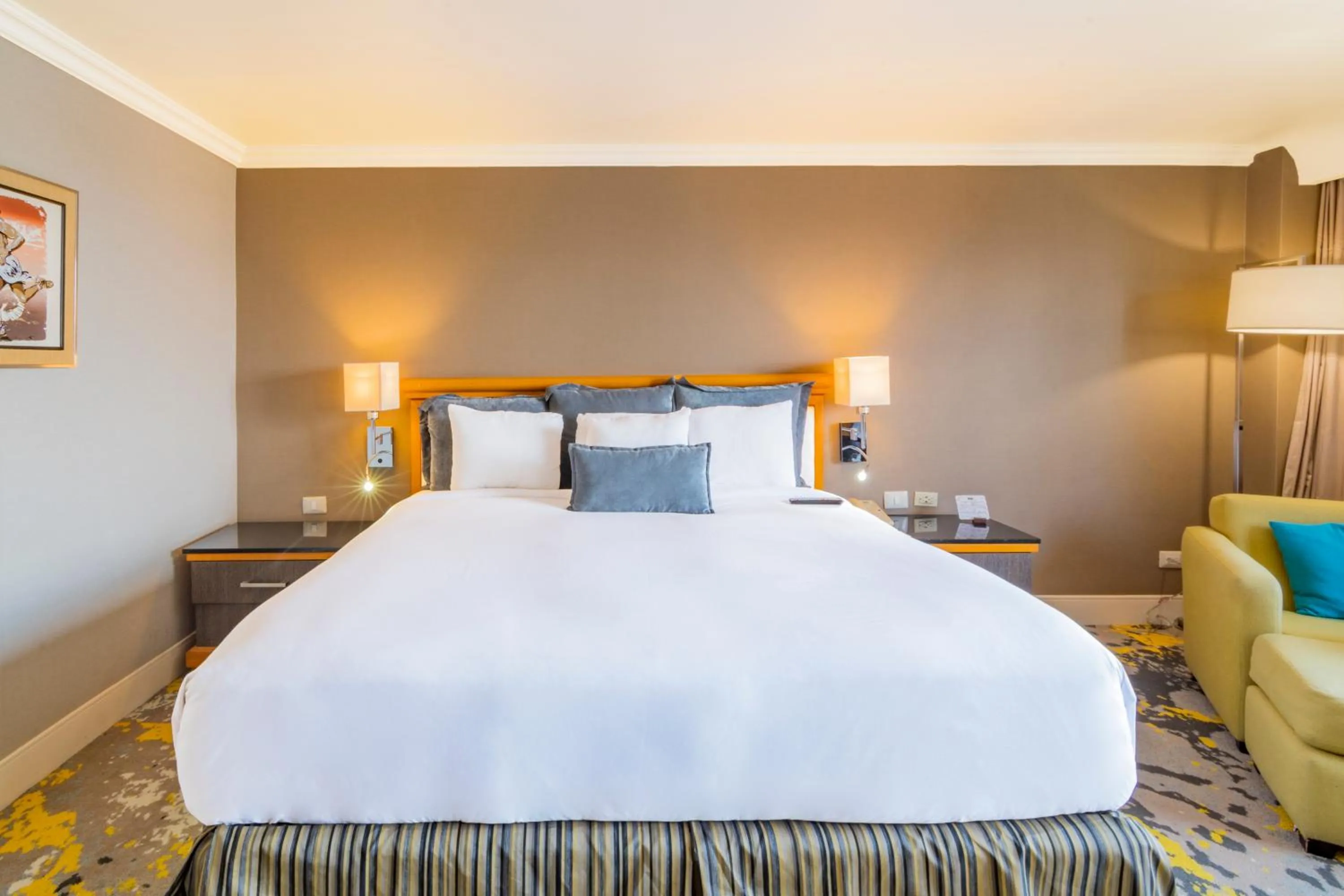 Bed in Hotel Lucerna Ciudad Juarez