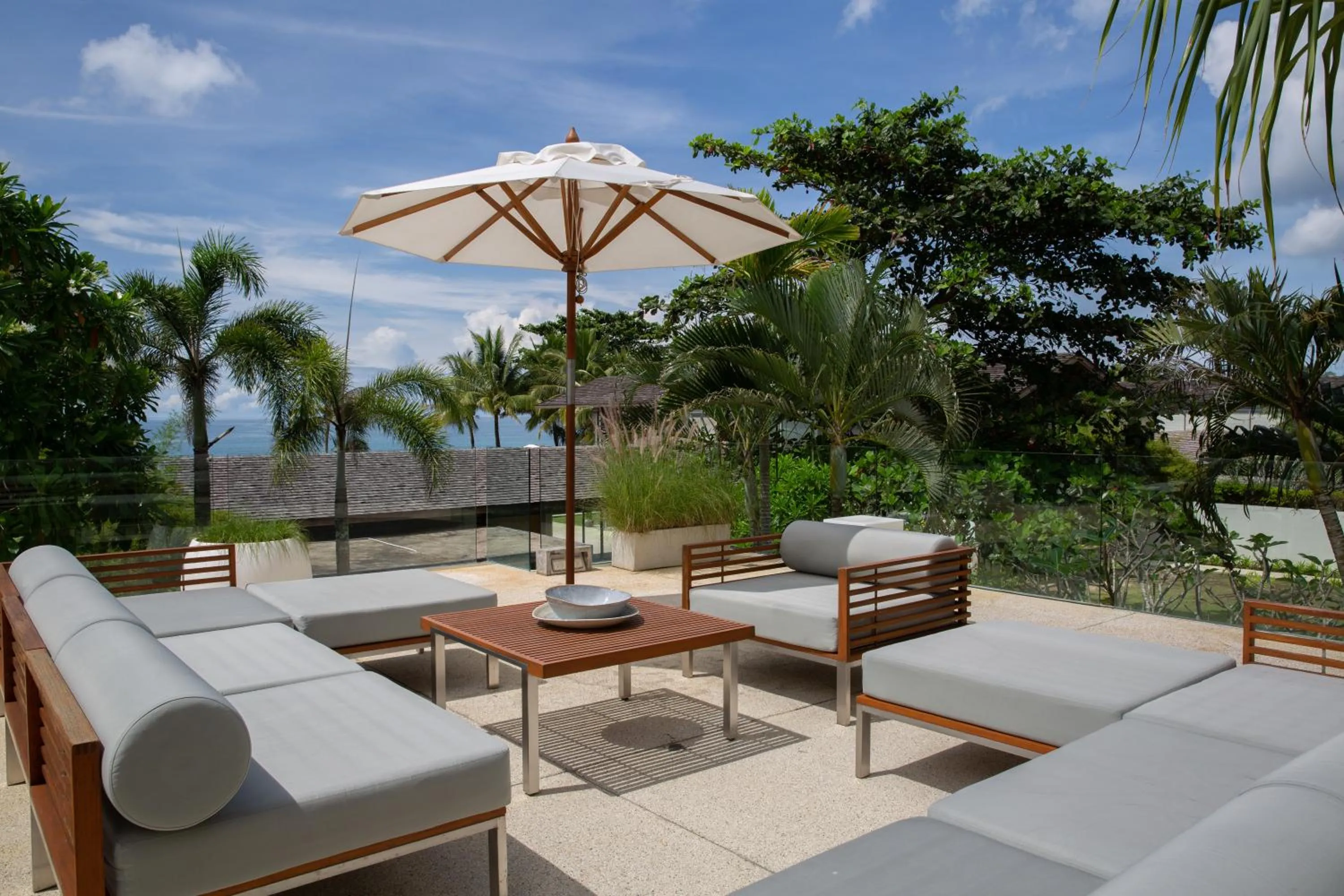 Patio in Sava Beach Villas