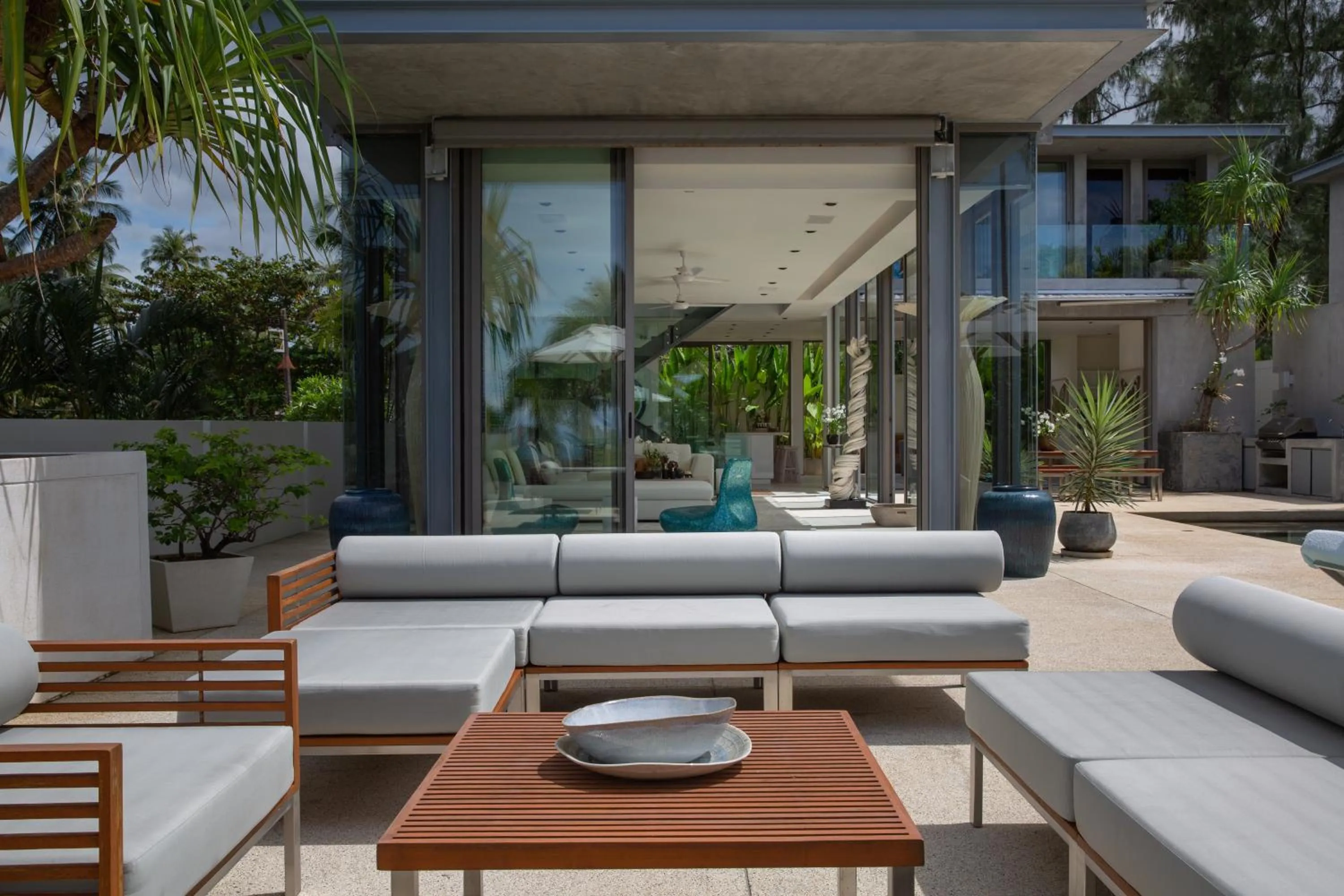 Patio in Sava Beach Villas