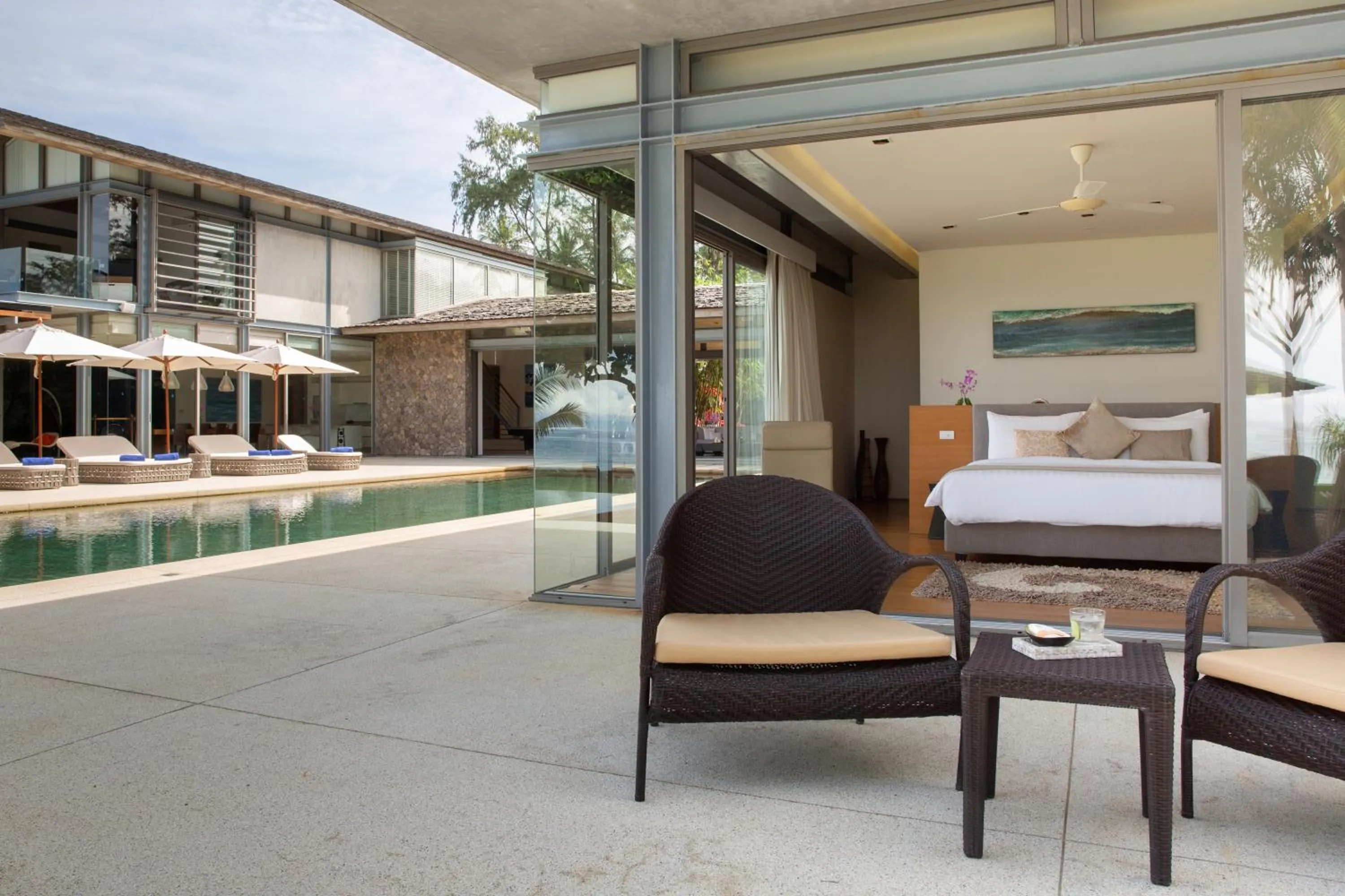 Bedroom in Sava Beach Villas