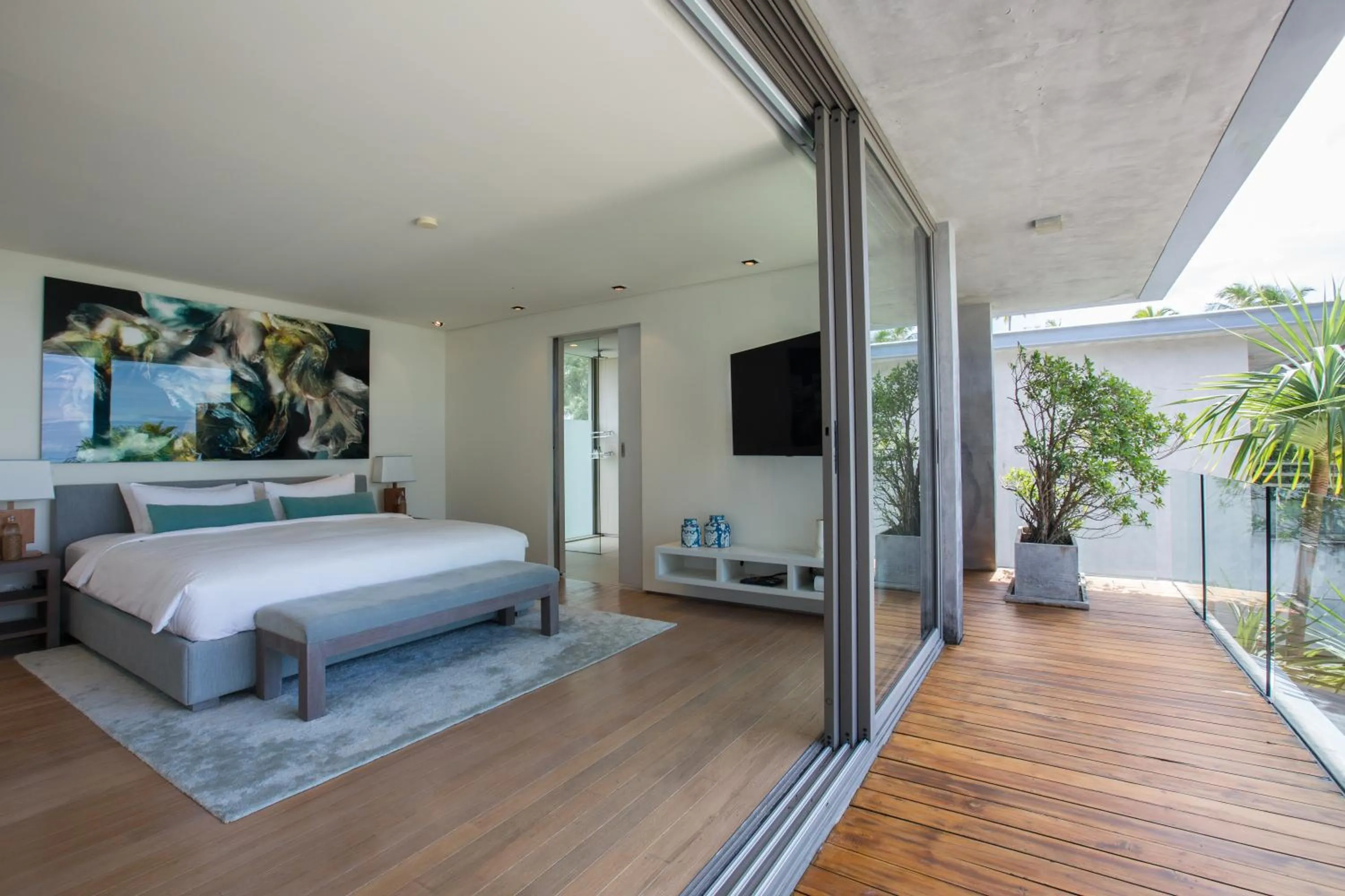 Bedroom in Sava Beach Villas