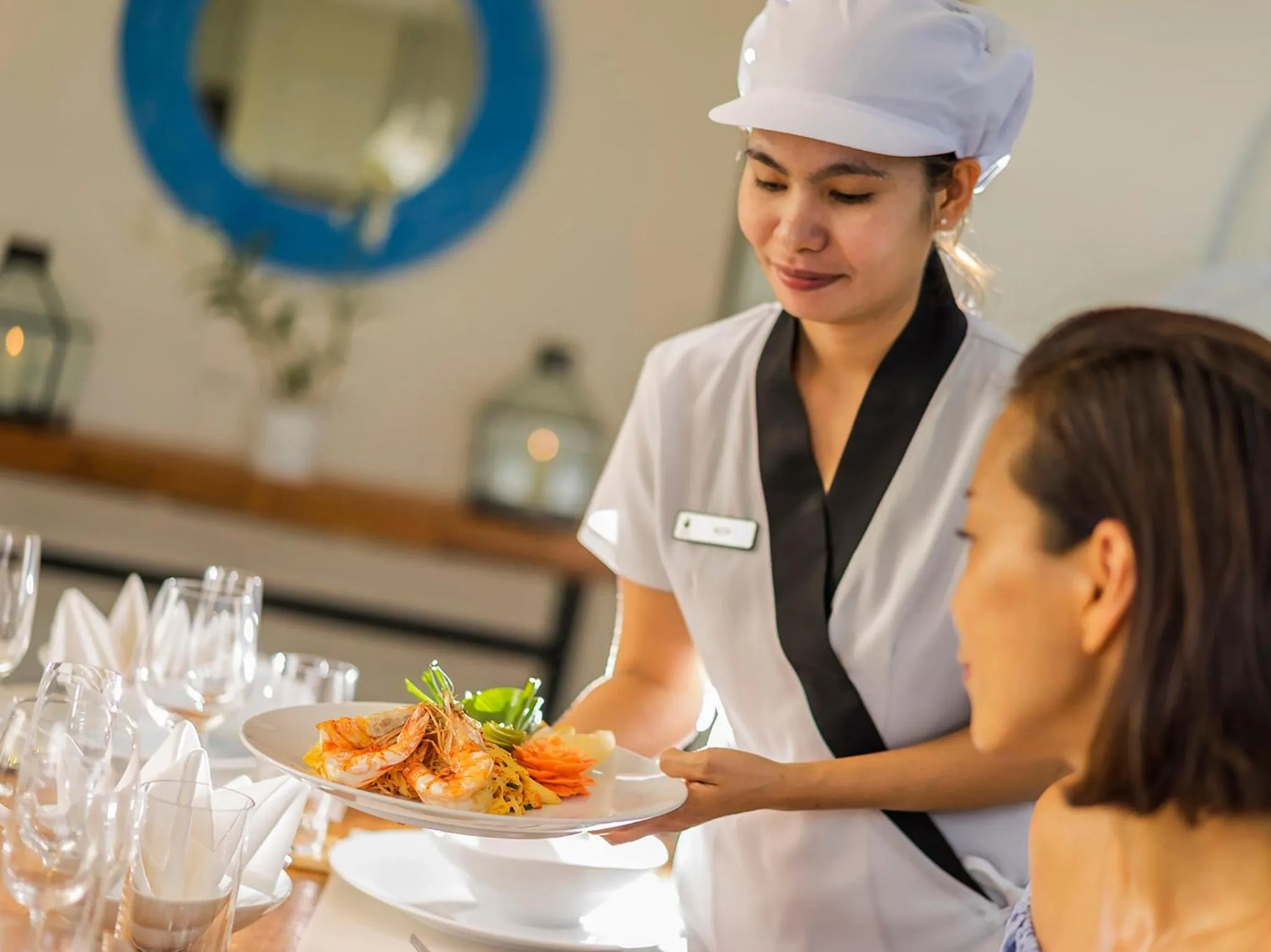 Food in Sava Beach Villas