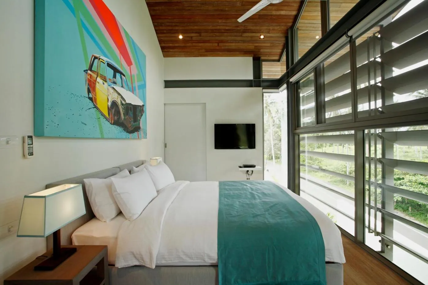 Bed in Sava Beach Villas