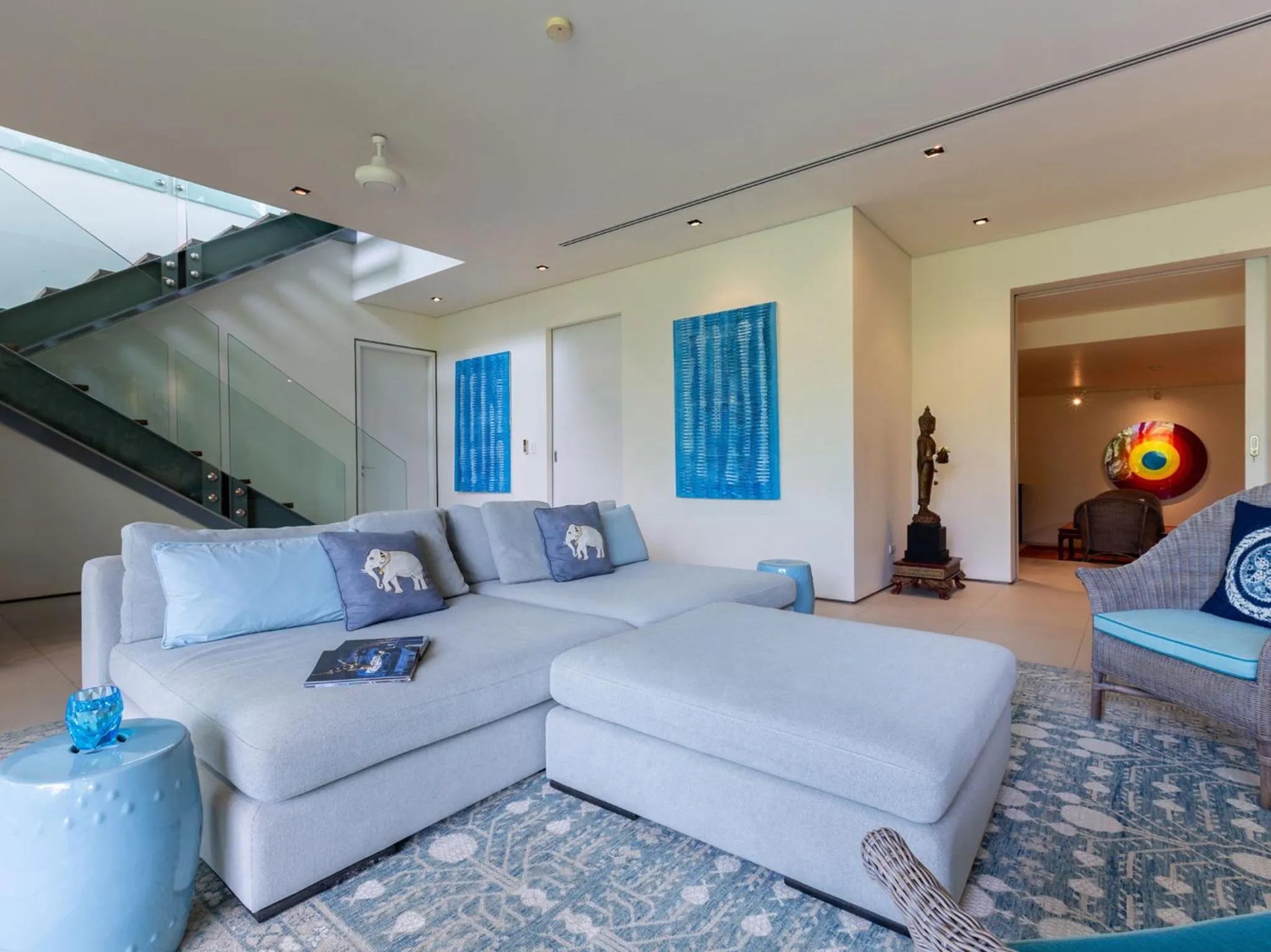 Living room in Sava Beach Villas