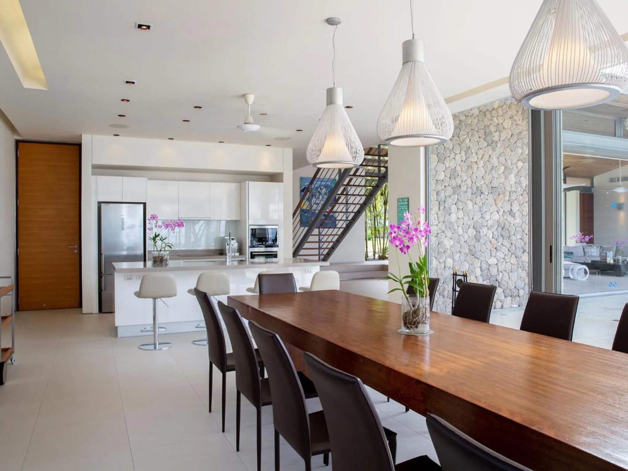 Seating area in Sava Beach Villas