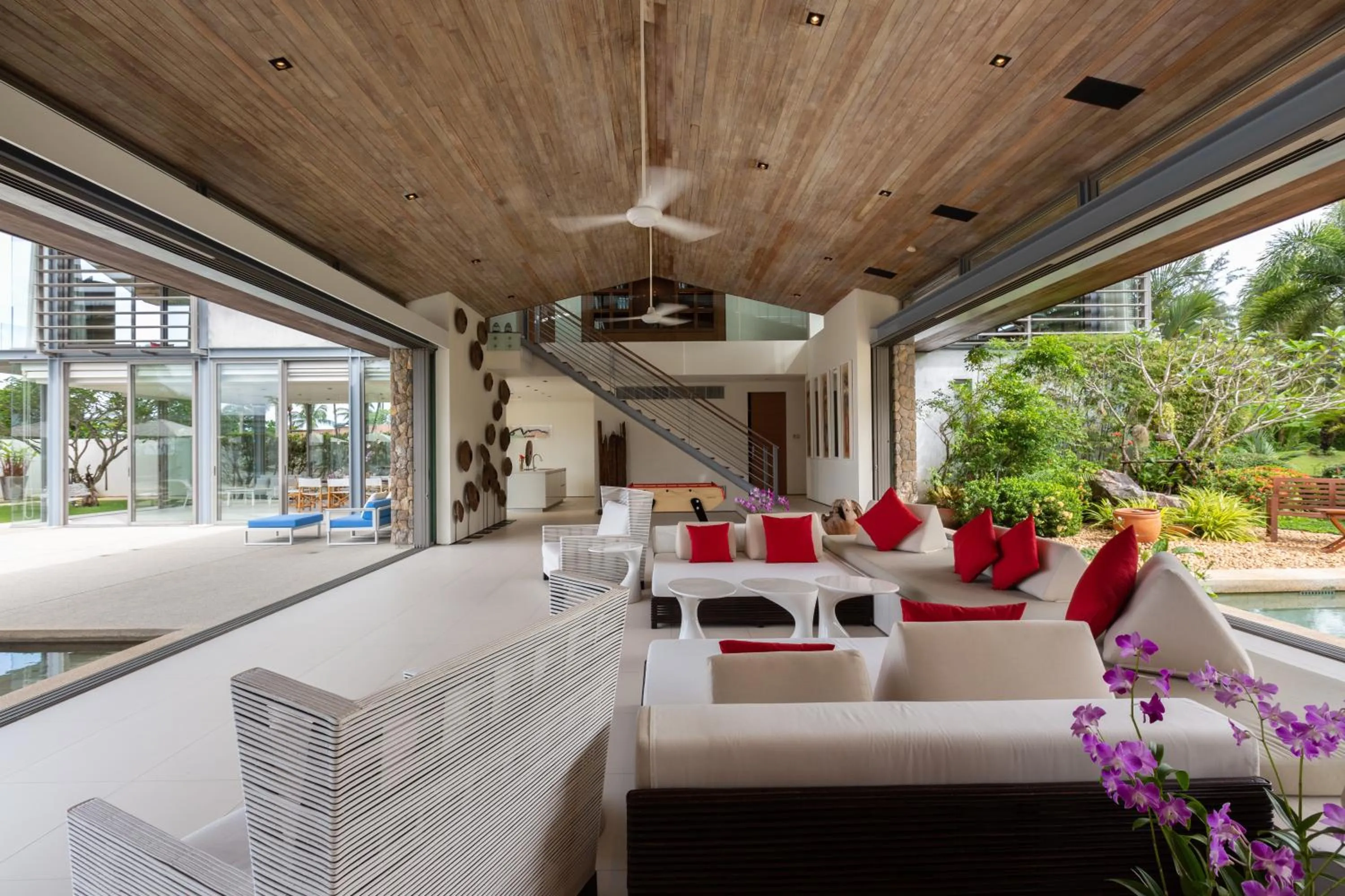 Living room in Sava Beach Villas