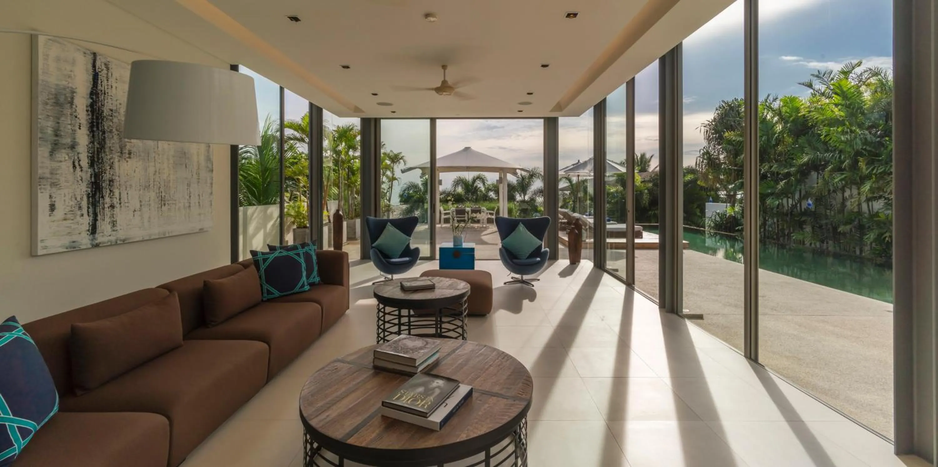 Living room in Sava Beach Villas