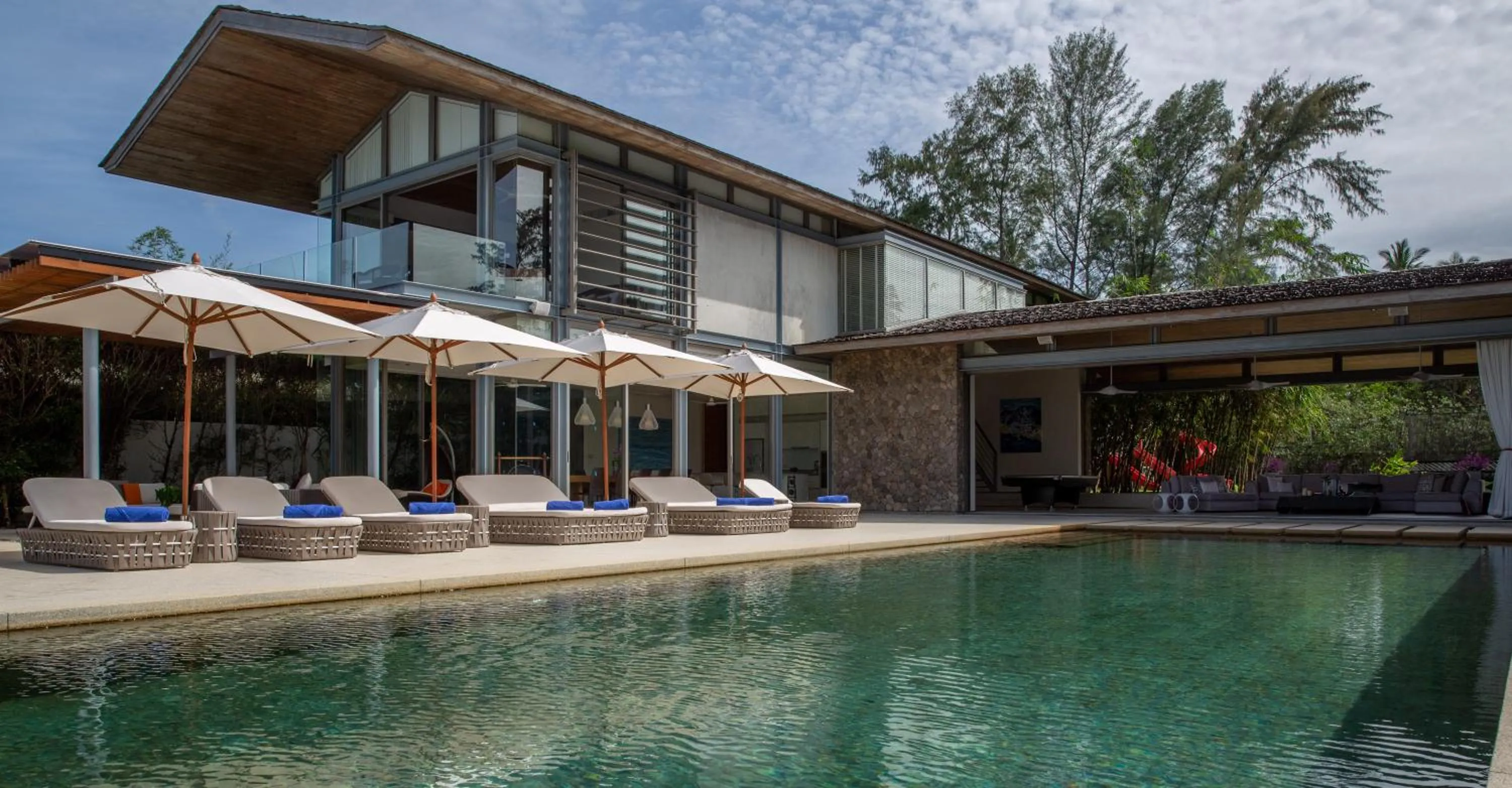 Garden view in Sava Beach Villas