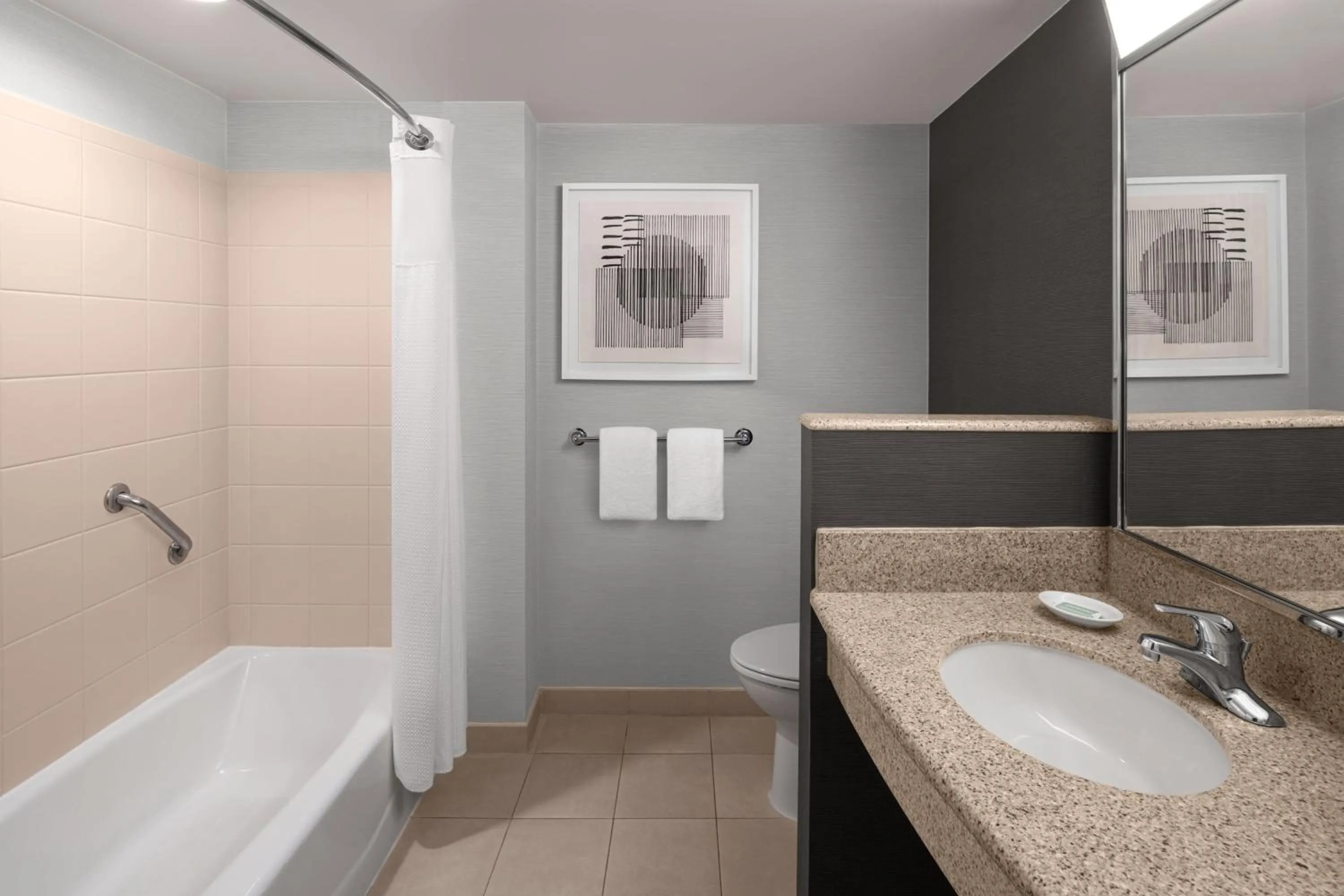 Bathroom in Courtyard by Marriott Washington Capitol Hill/Navy Yard