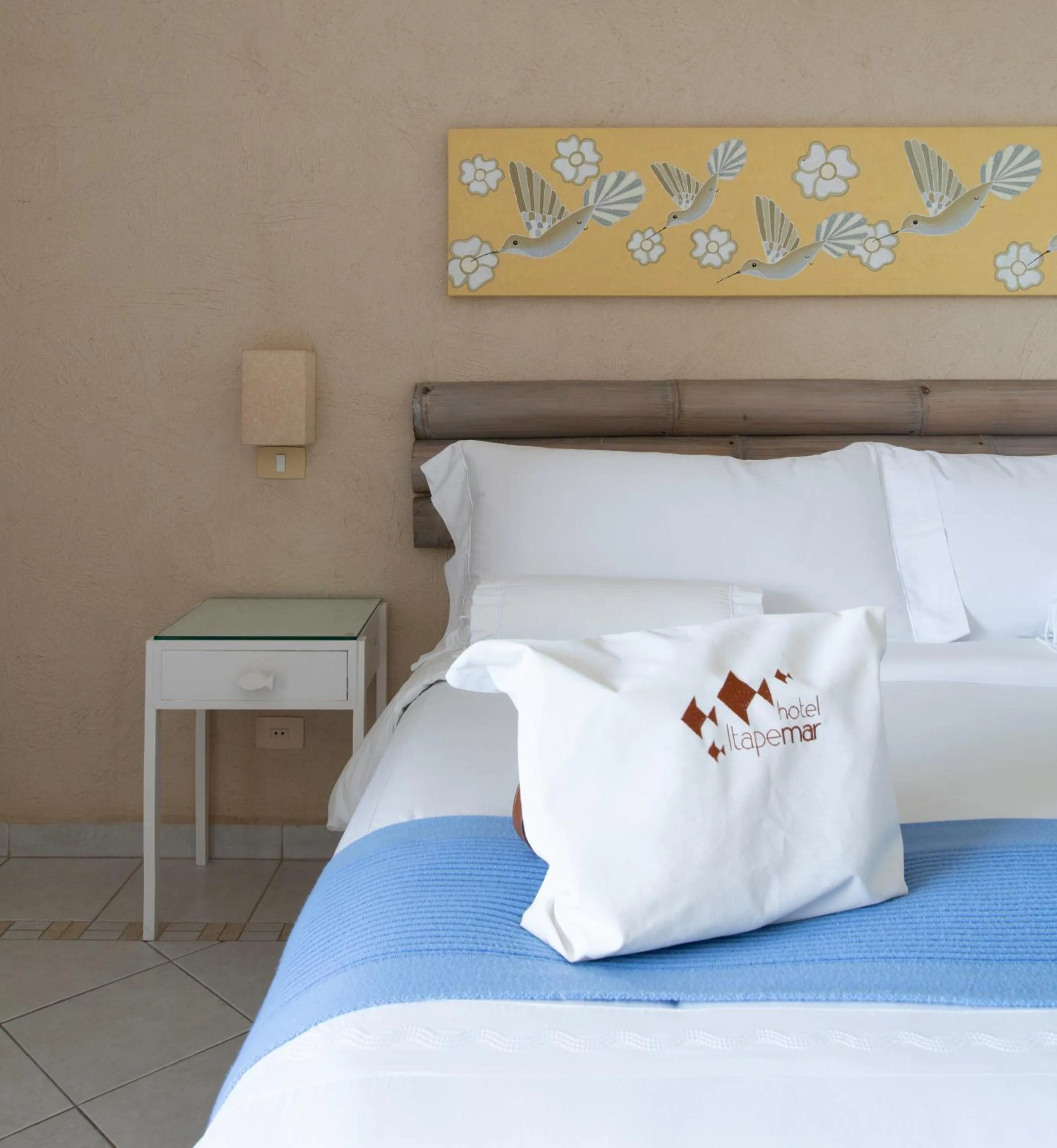Bed in Hotel Itapemar - Ilhabela