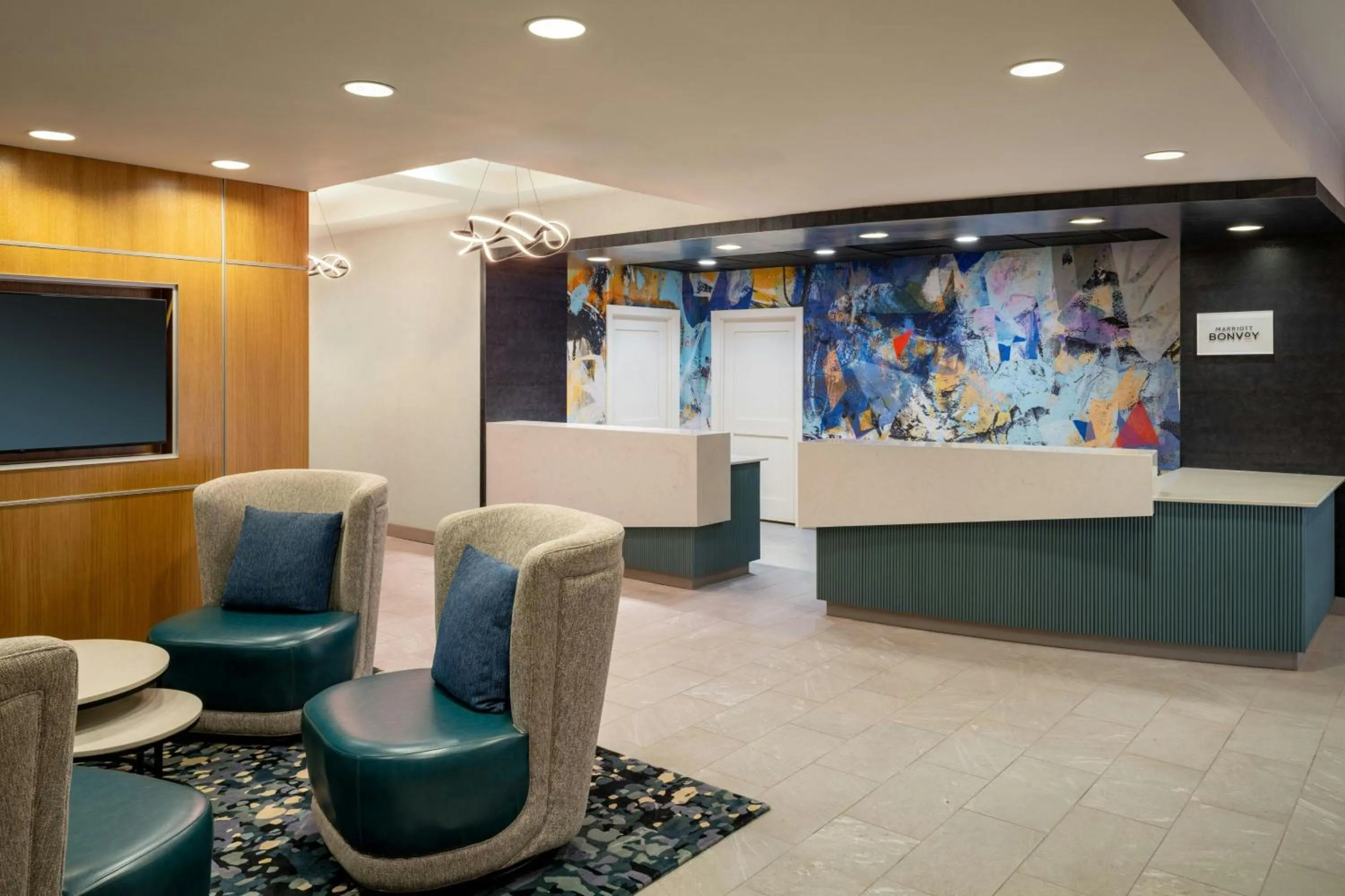 Lobby or reception in Residence Inn Washington, DC / Dupont Circle