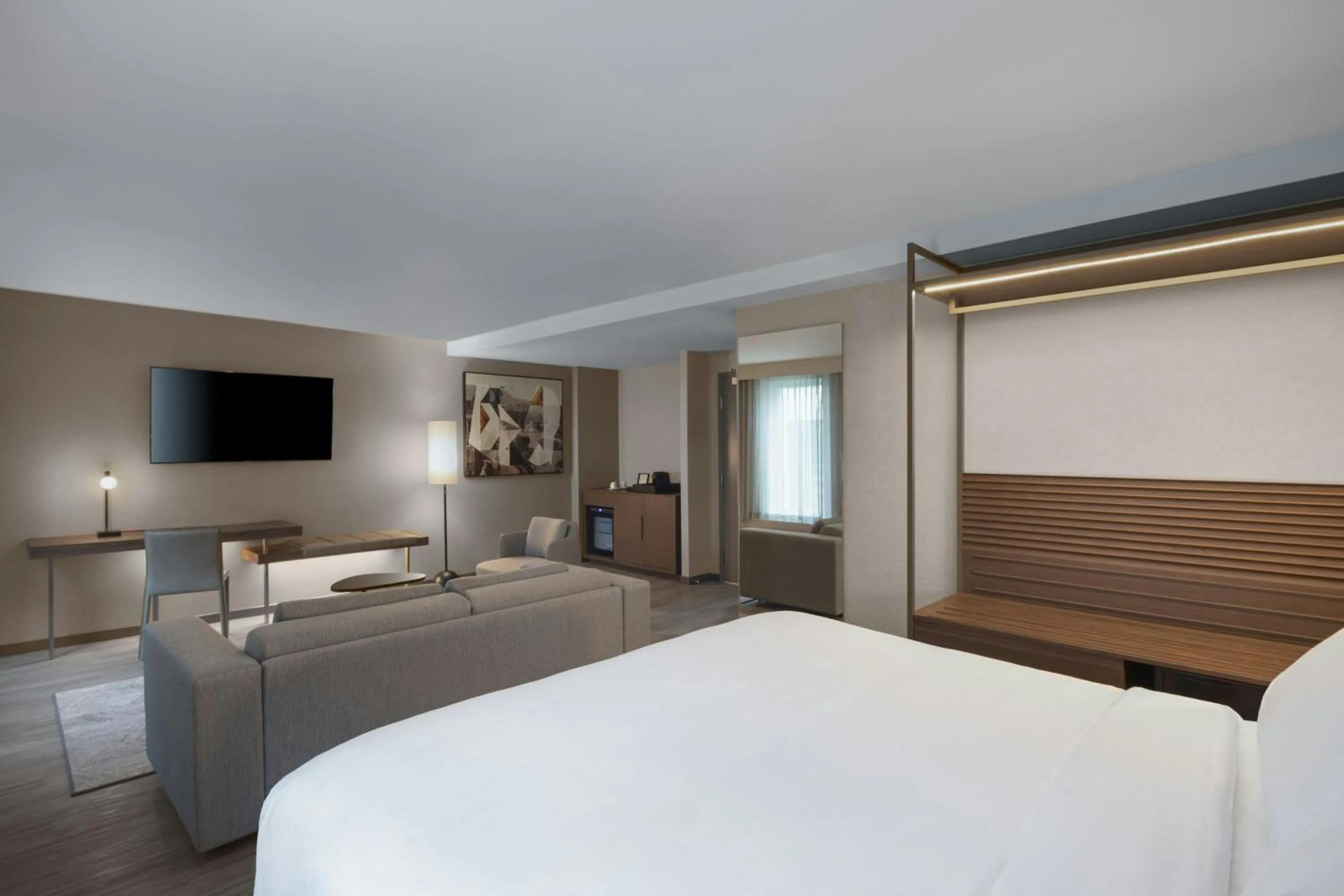 Photo of the whole room, Bed in AC Hotel by Marriott Old Montreal