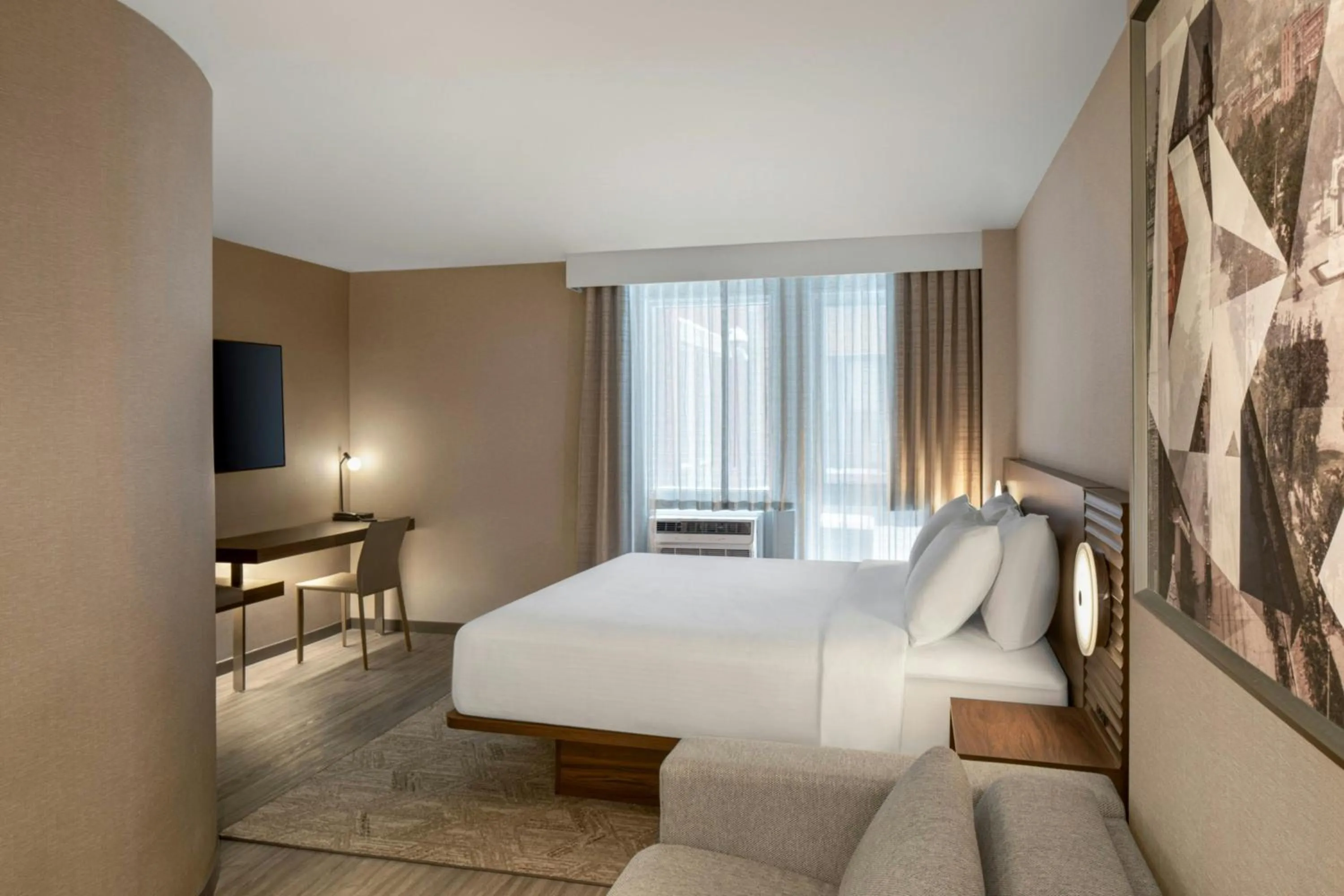 Photo of the whole room, Bed in SpringHill Suites by Marriott Old Montreal