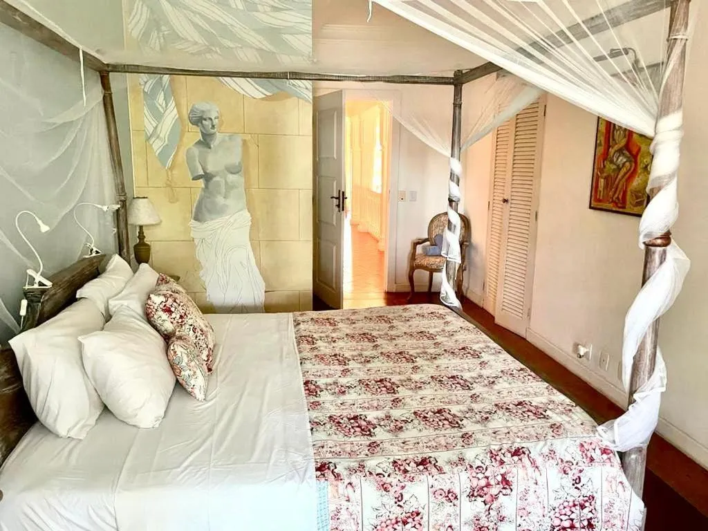 Bed in Casa Grande São Vicente